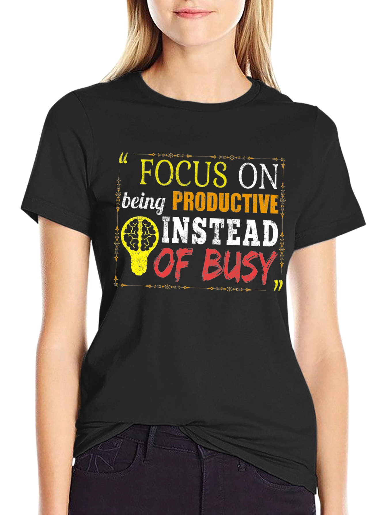 Focus On Being Productive T-Shirt