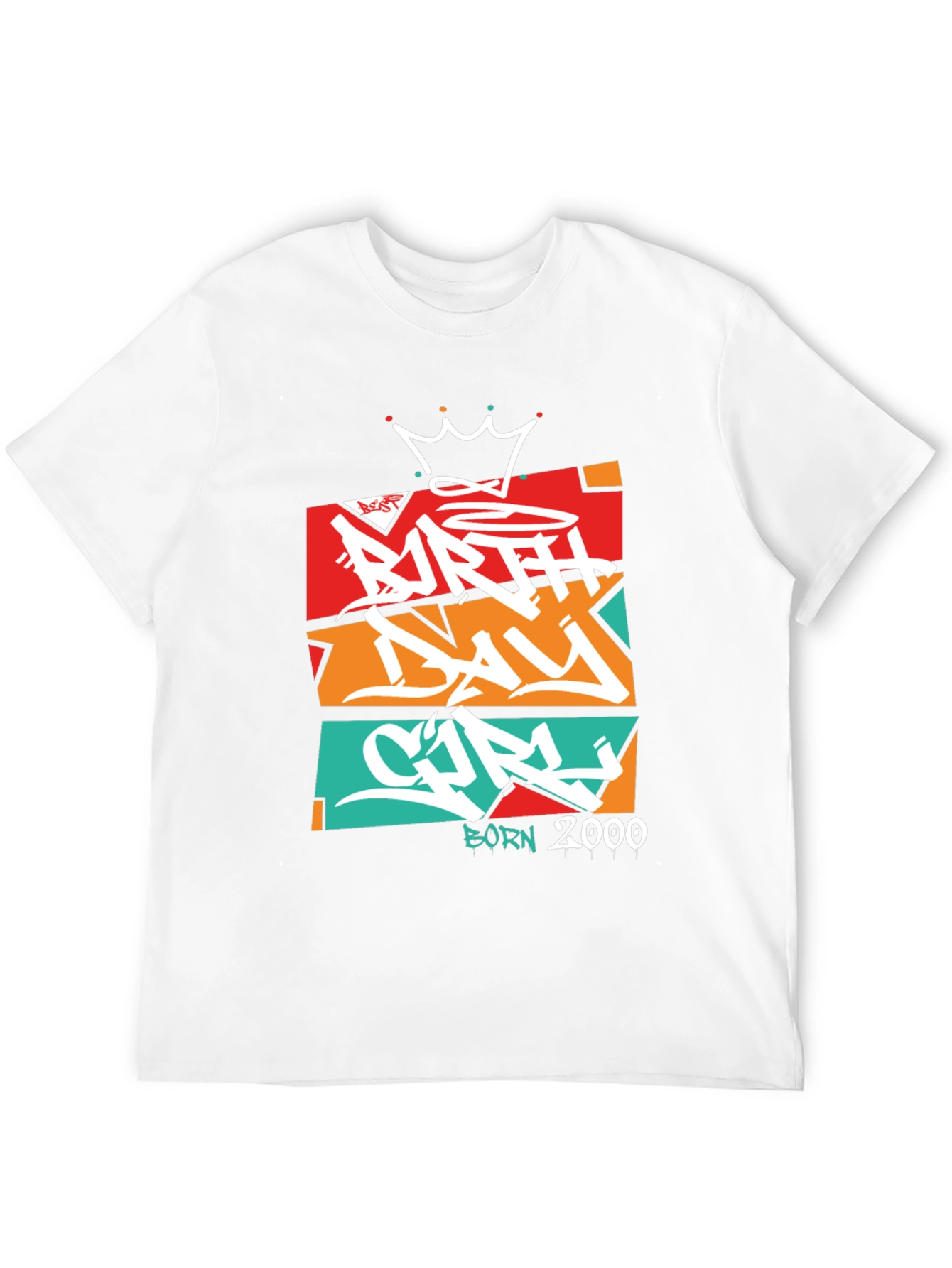 Birthday Girl Born 2000 Graphic Tee