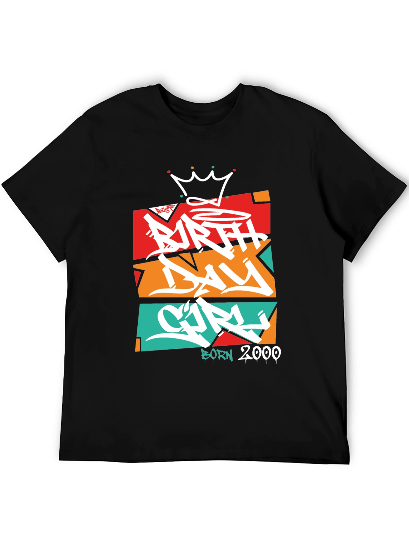 Birthday Girl Born 2000 Graphic Tee
