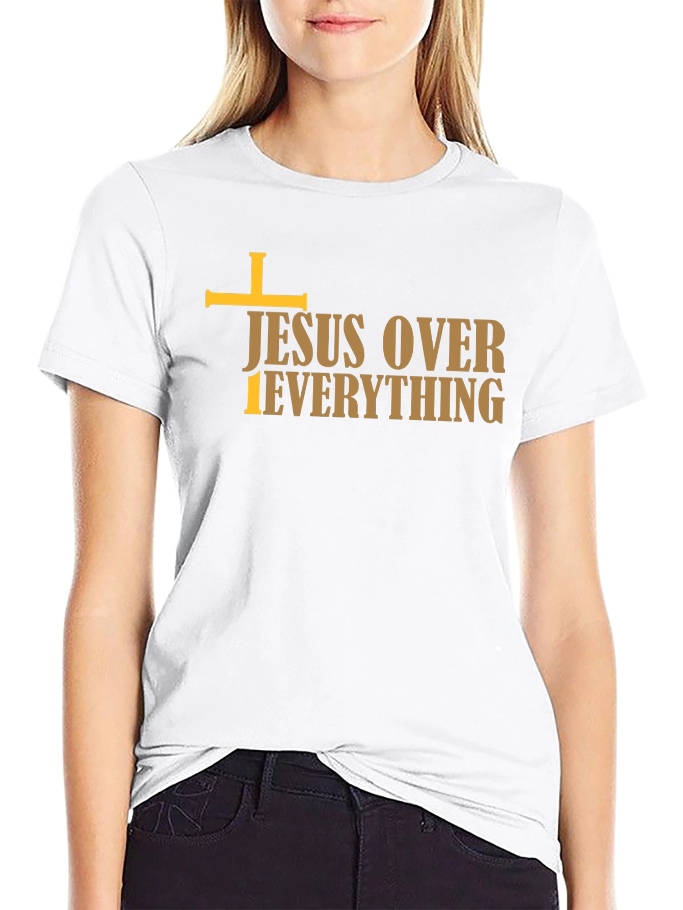 Jesus Over Everything Graphic T-Shirt