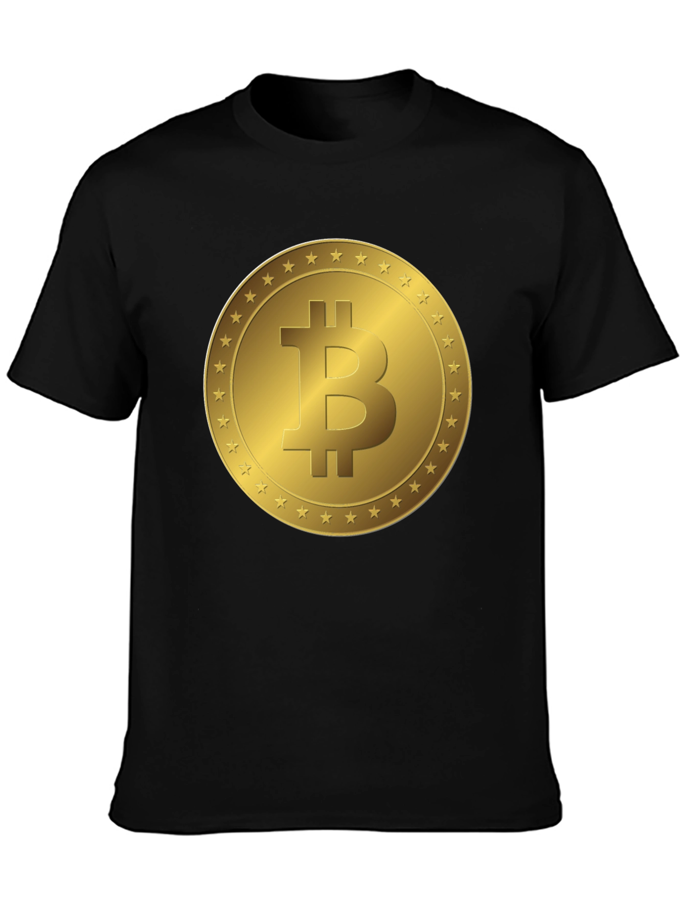 Bitcoin T-Shirt - Gold Coin Design