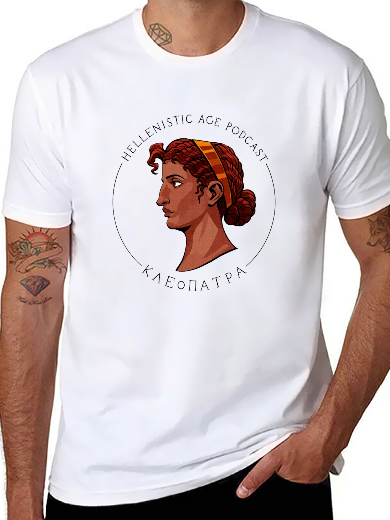 Hellenistic Age Podcast Cleopatra T-Shirt