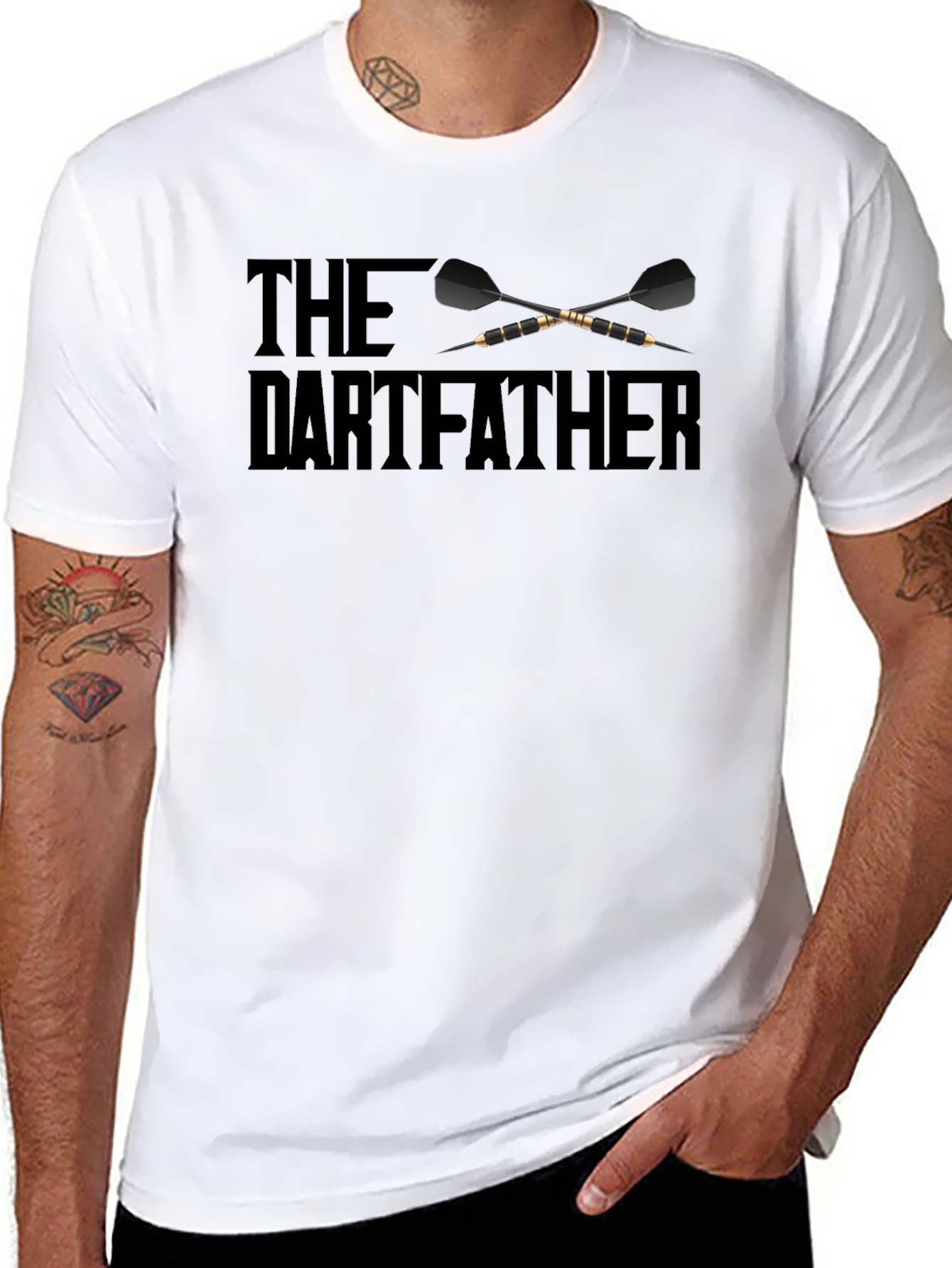 The Dartfather T-Shirt - Dart Player Apparel