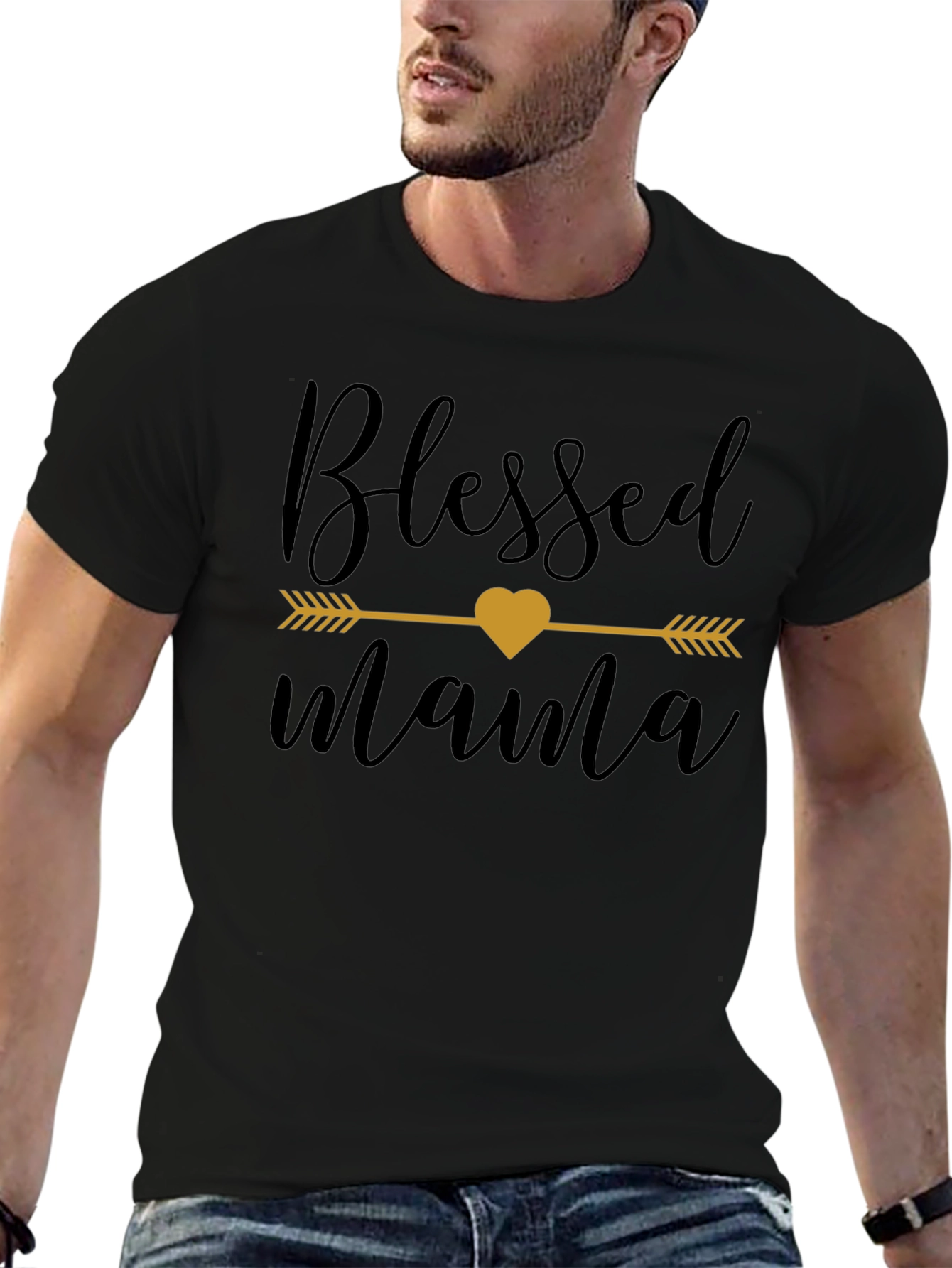 Blessed Mama T-Shirt - Stylish Womens Tee