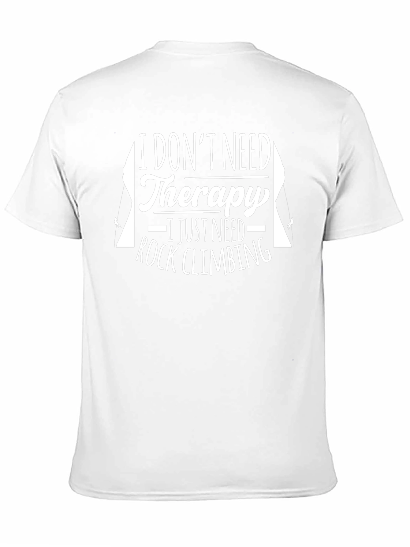 Rock Climbing Therapy Graphic Tee - Mens