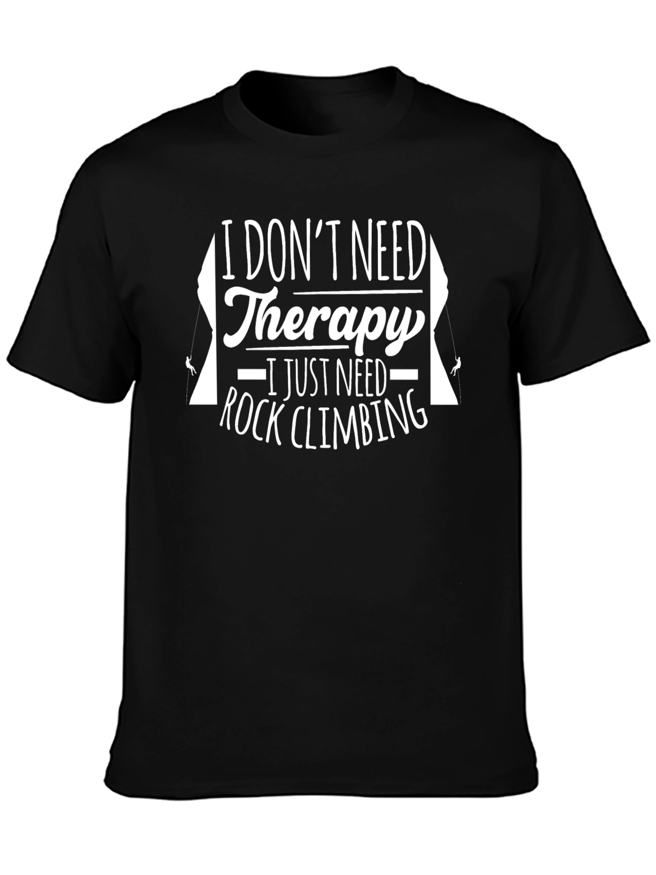 Rock Climbing Therapy Graphic Tee - Mens
