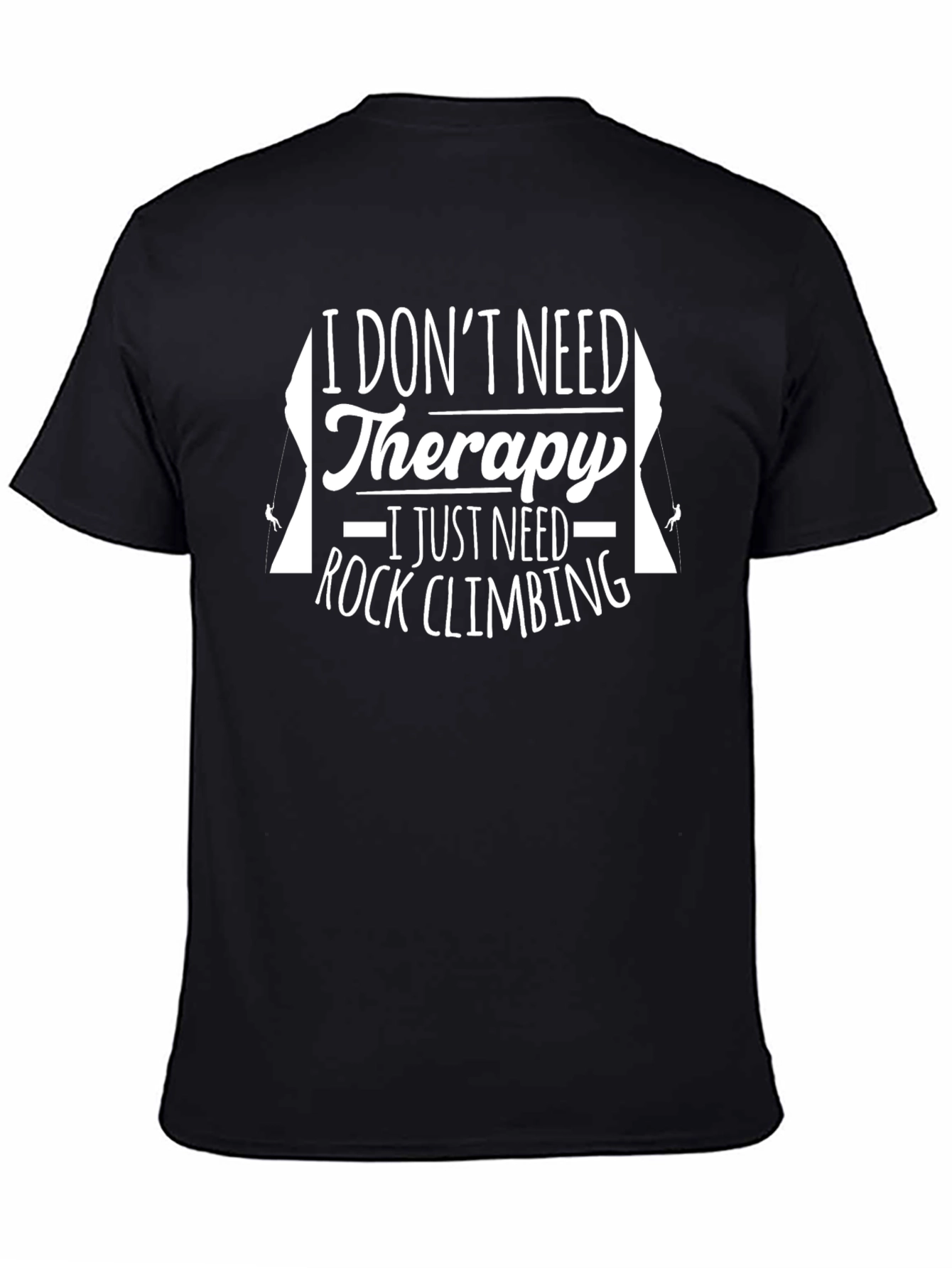 Rock Climbing Therapy Graphic Tee - Mens