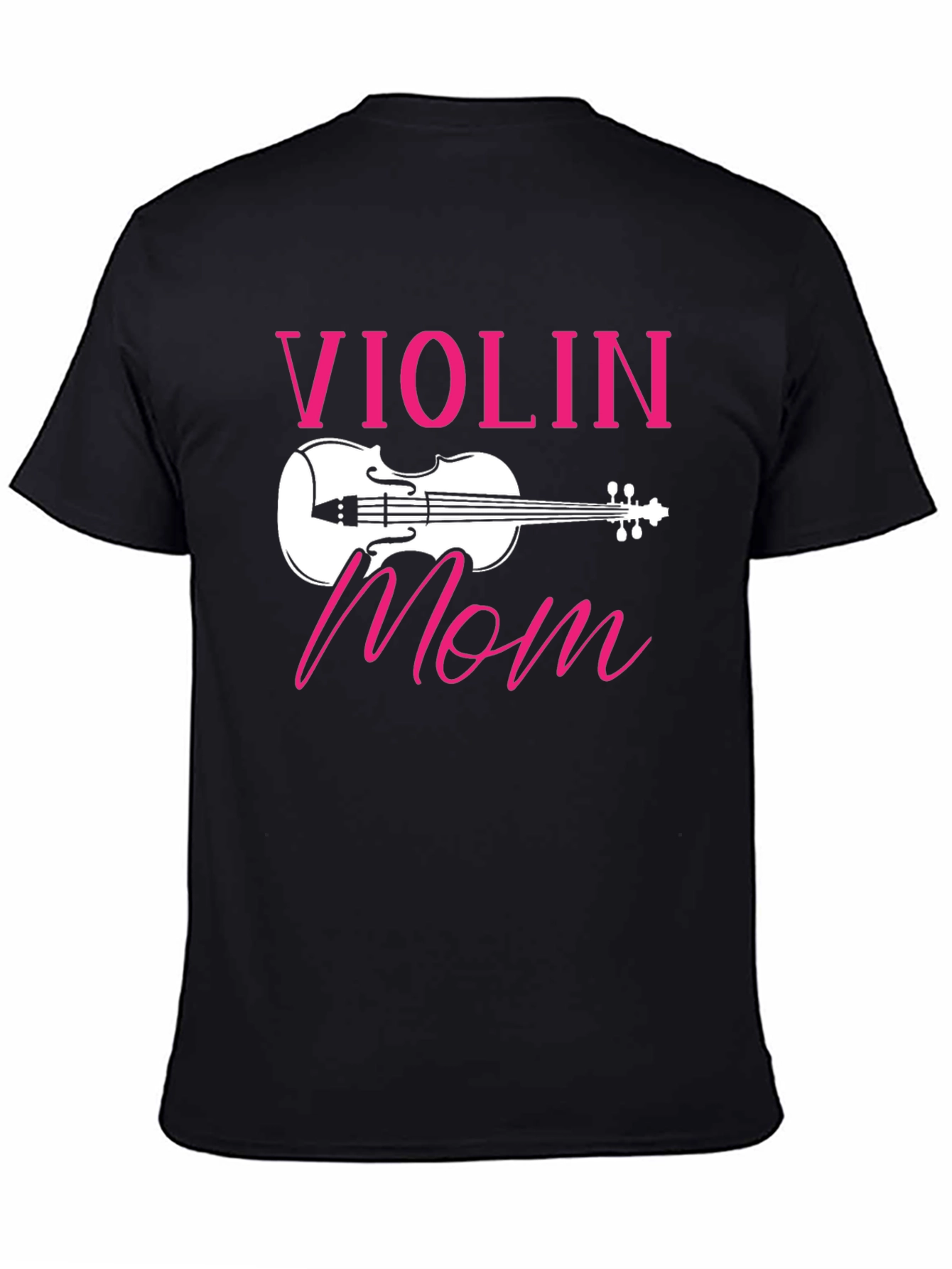 Violin Mom T-Shirt - Musical Gift for Mothers