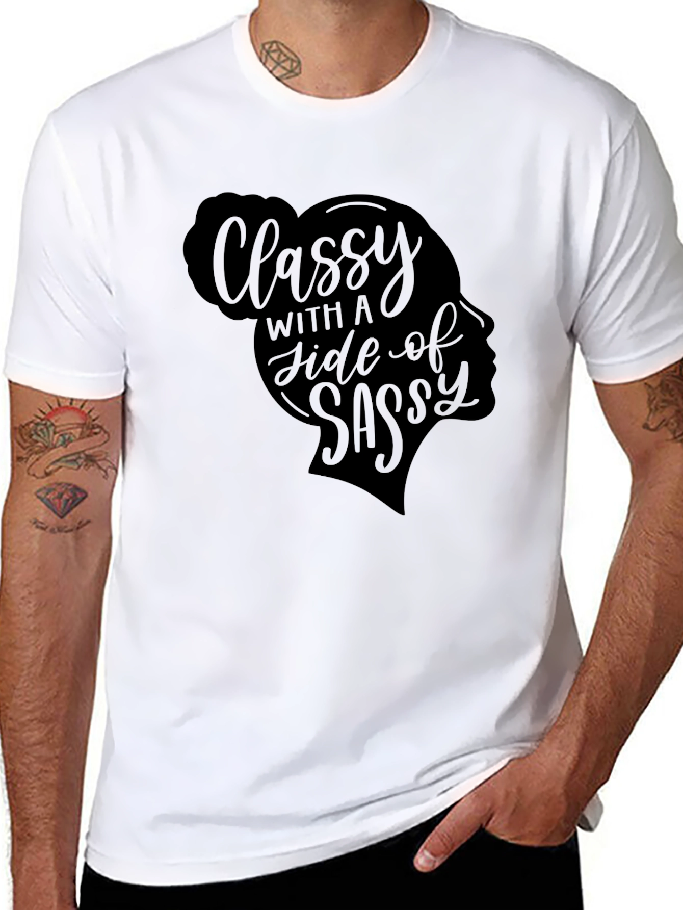 Classy With A Side Of Sassy Graphic Tee