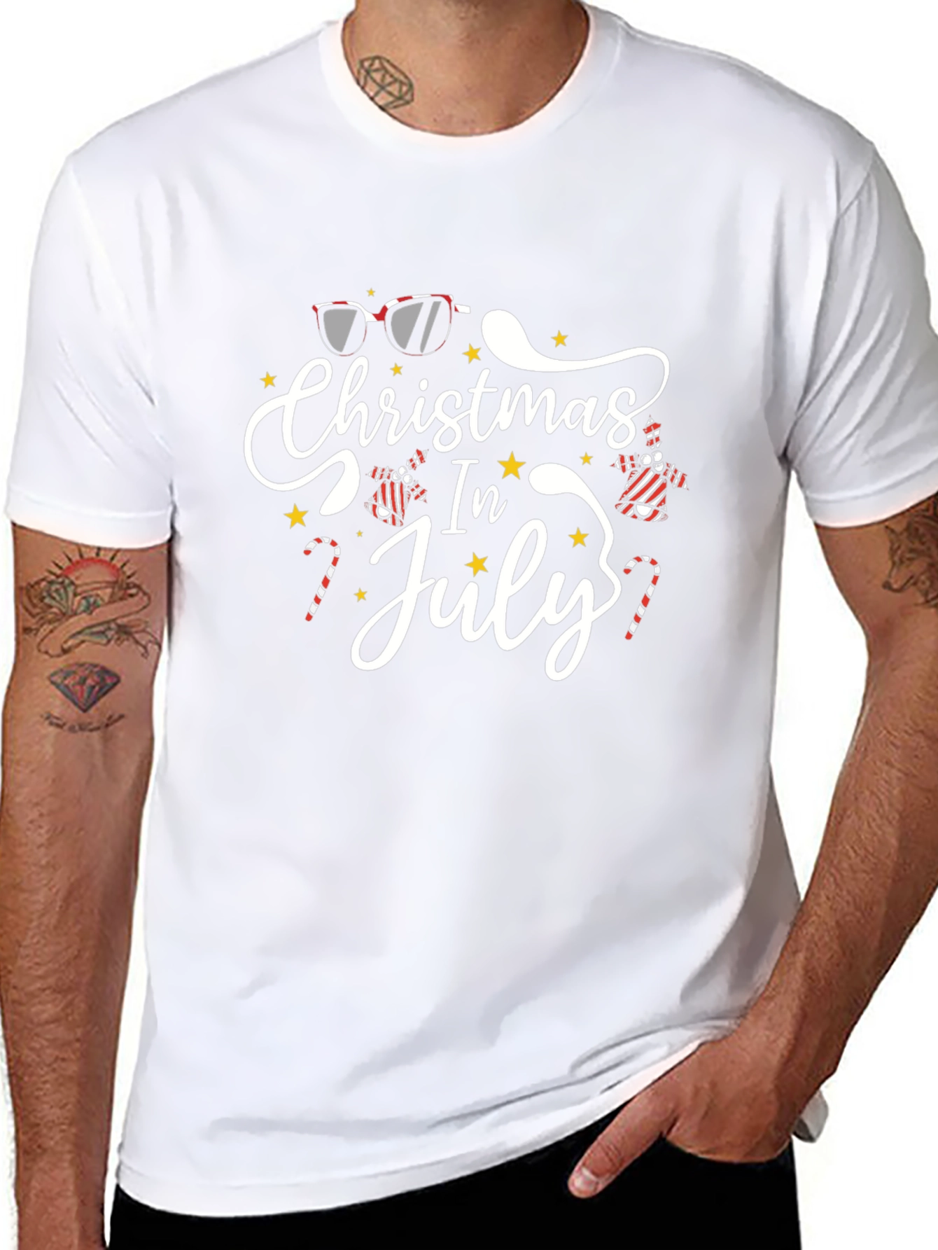 Christmas in July Graphic T-Shirt