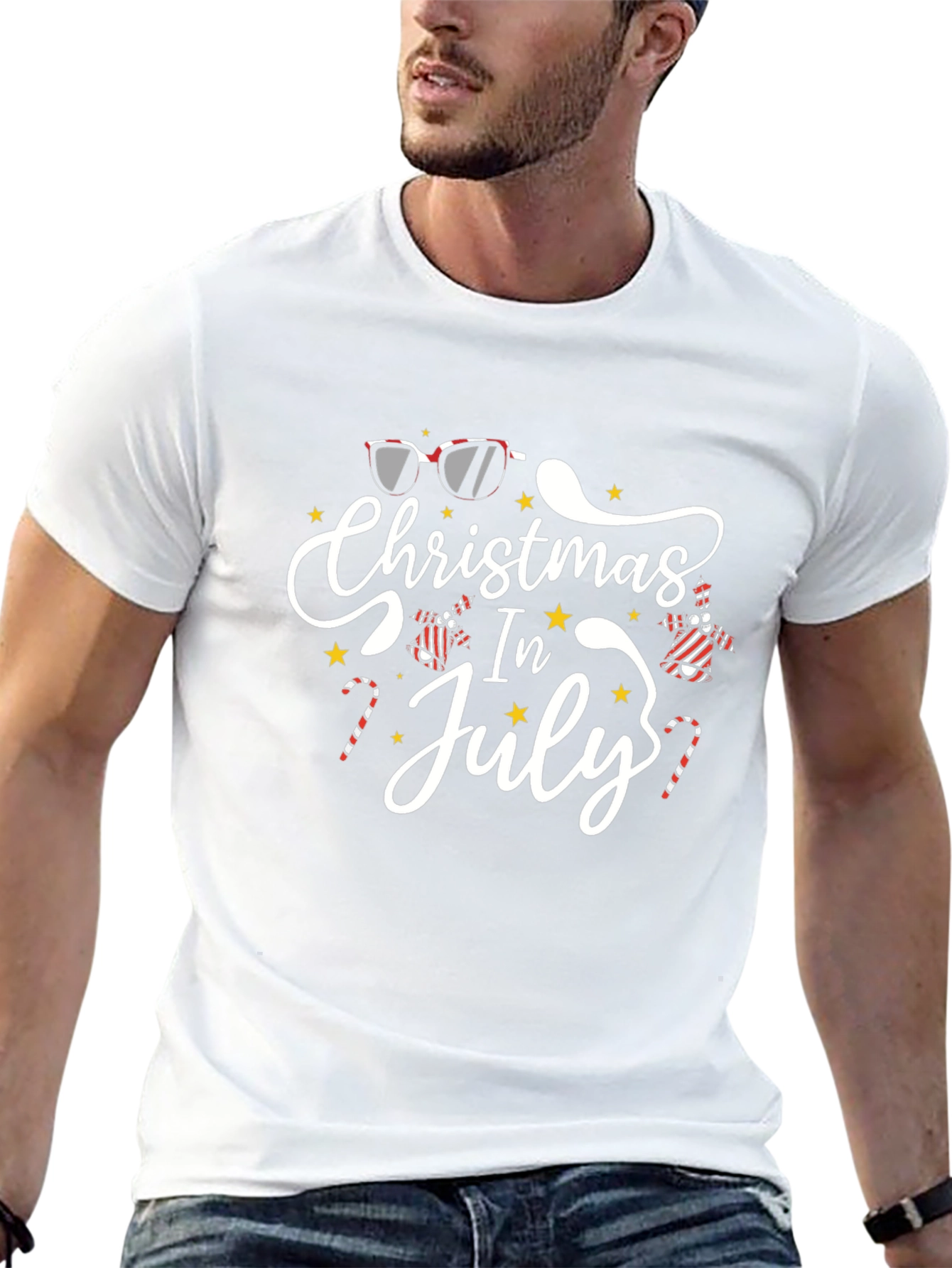 Christmas in July Graphic T-Shirt