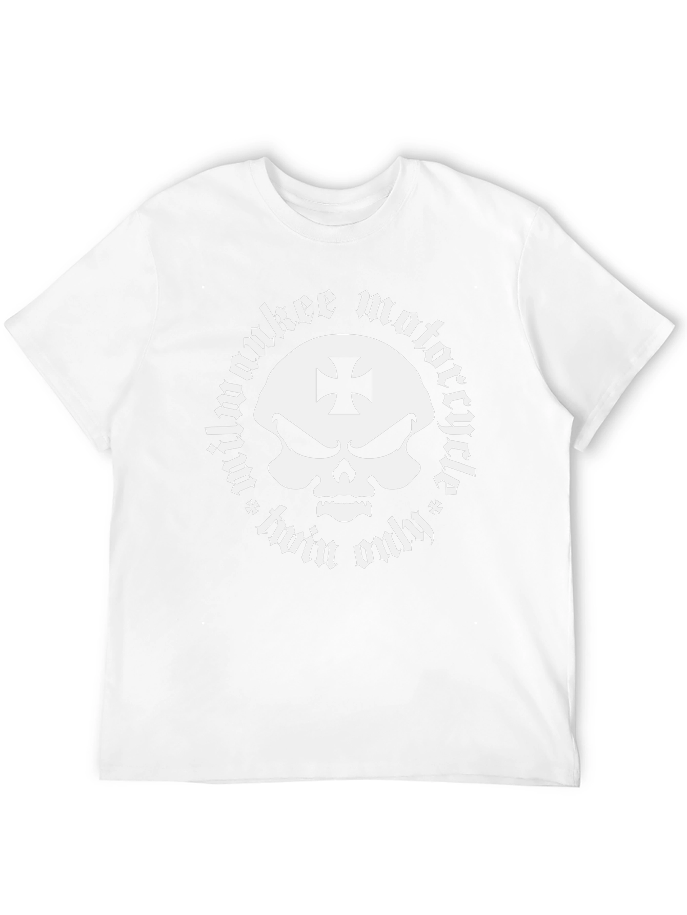 Milwaukee Motorcycle Skull T-Shirt