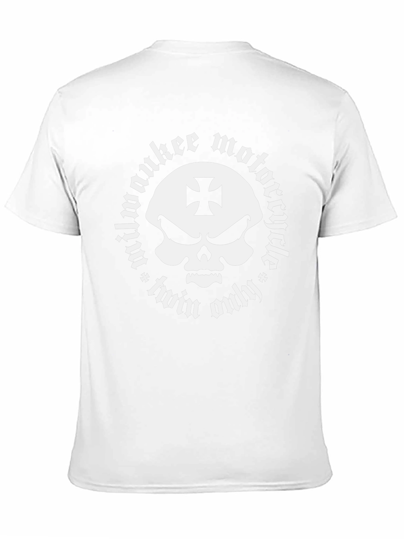 Milwaukee Motorcycle Skull T-Shirt