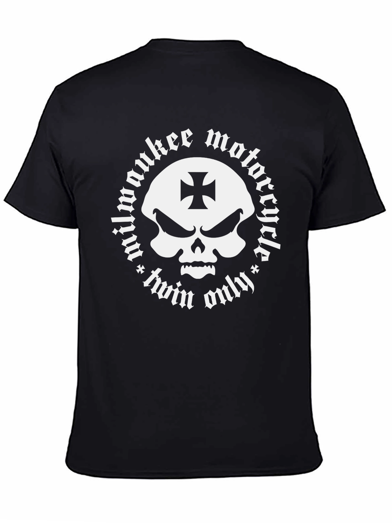 Milwaukee Motorcycle Skull T-Shirt