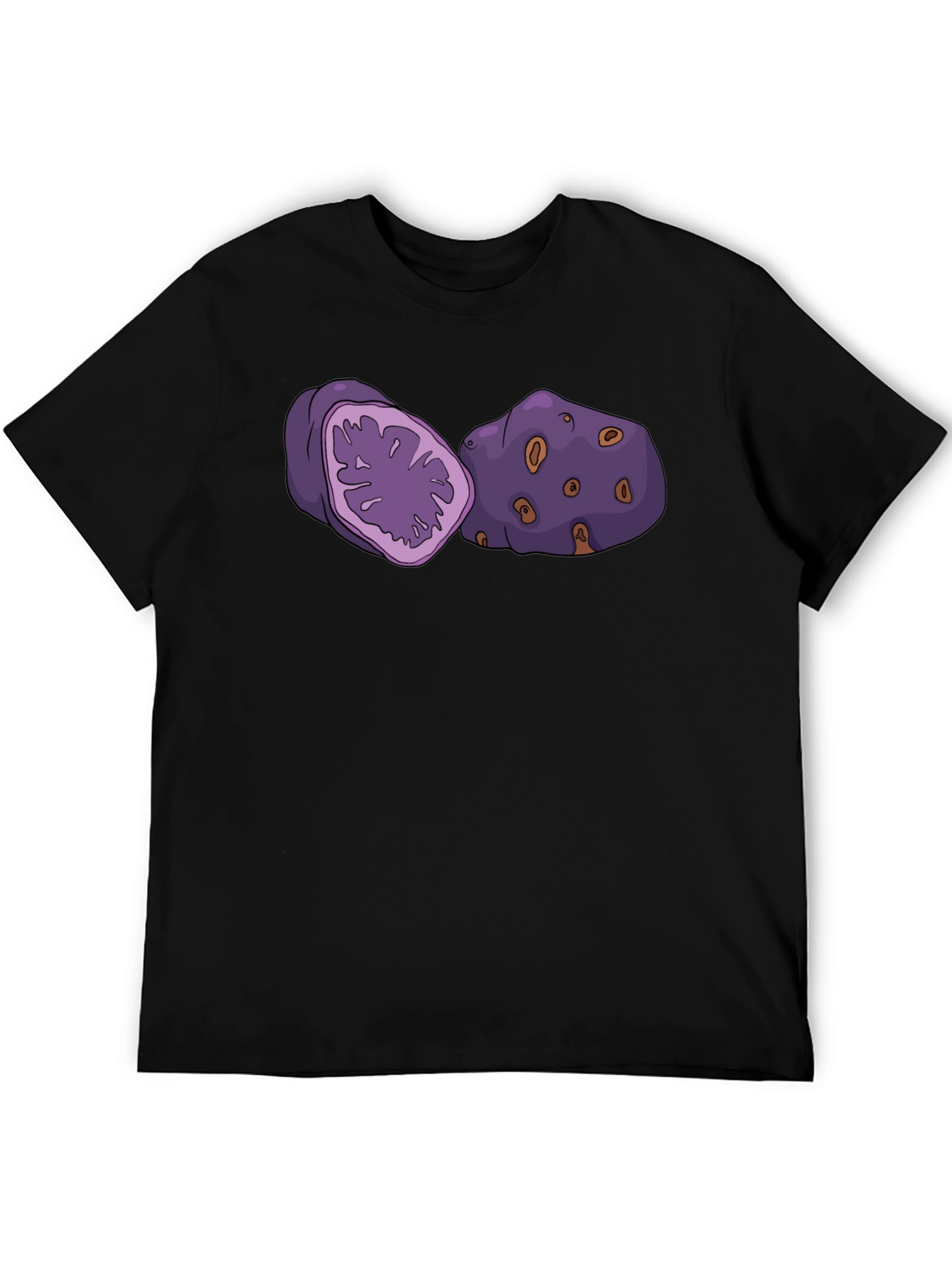 Purple Yam Graphic Tee - Funny Potato Shirt