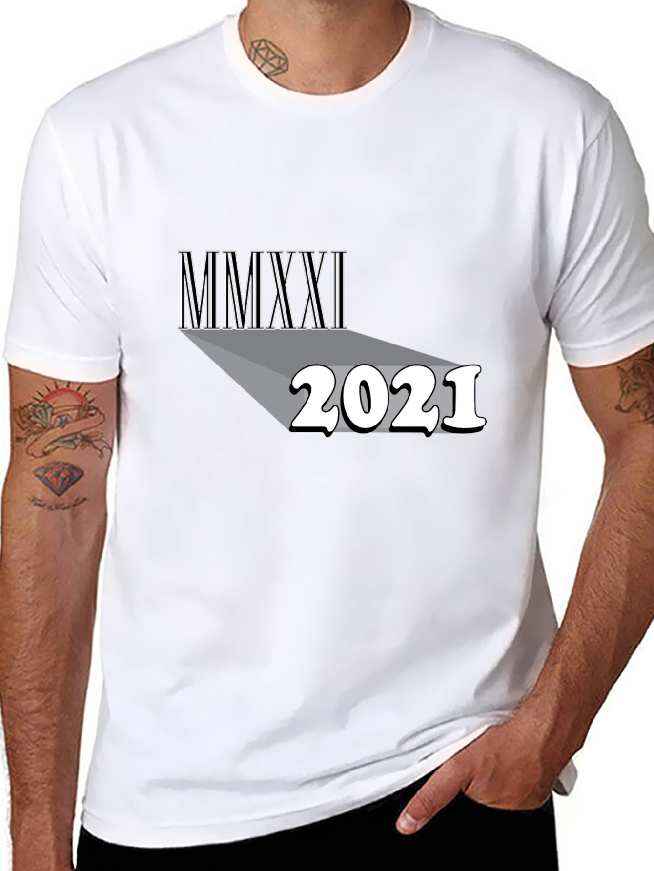 MMXXI - 2021 Graphic T-Shirt