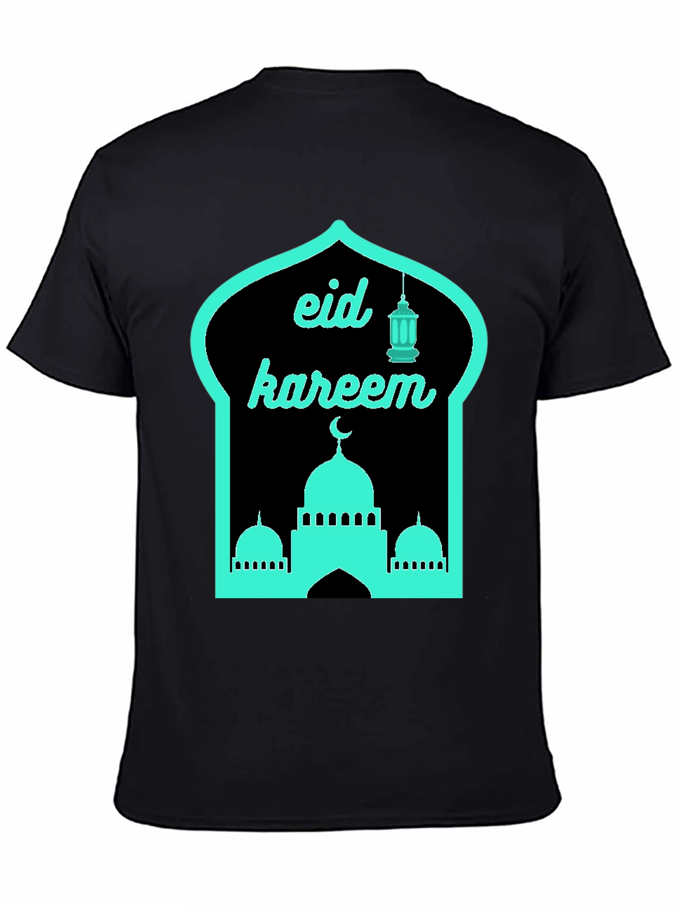 Eid Kareem T-Shirt - Mosque Lantern Design