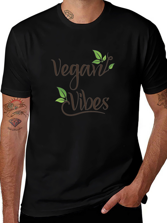 Vegan Vibes Graphic Tee - Unisex Comfort Fit
