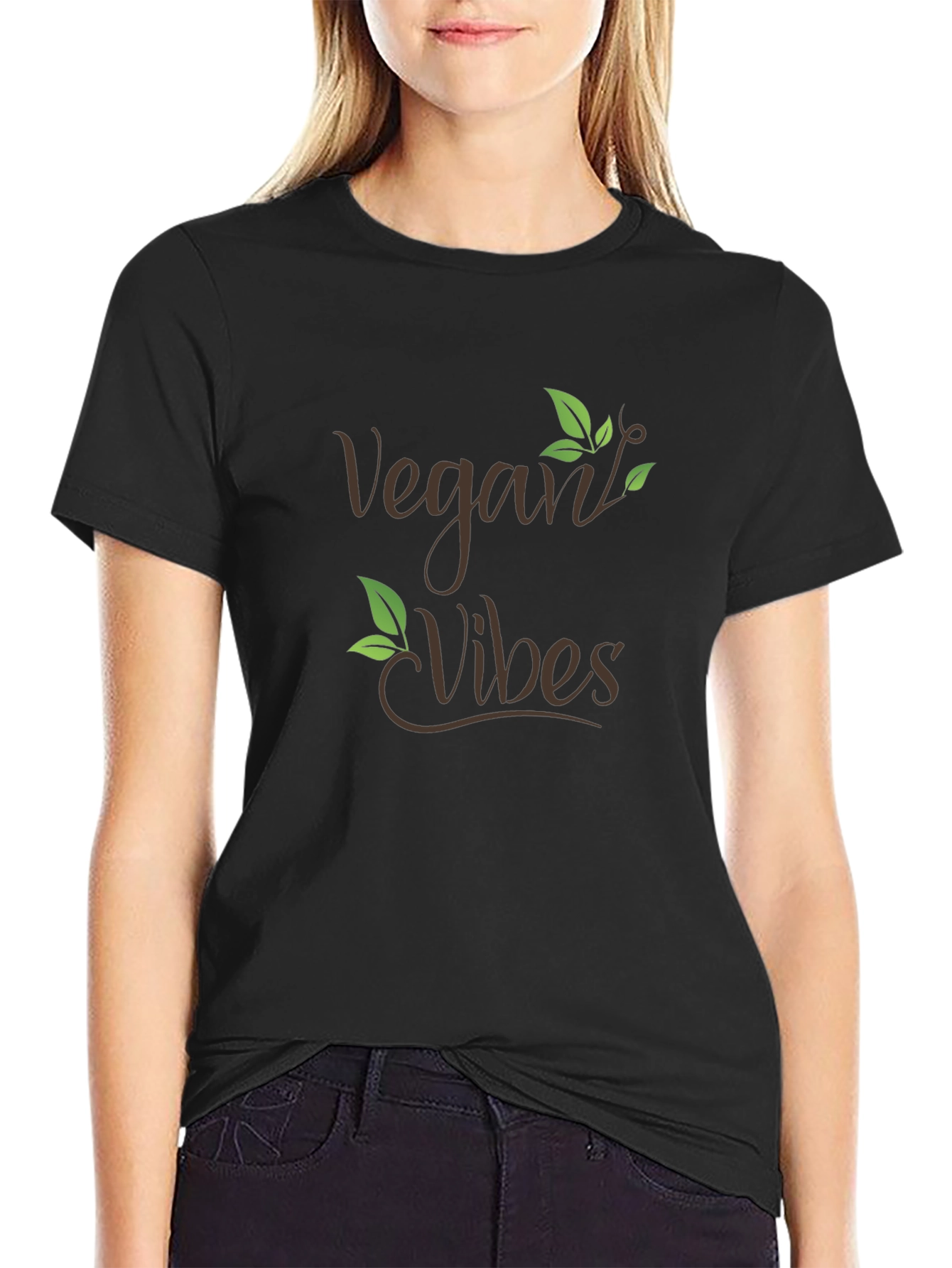 Vegan Vibes Graphic Tee - Unisex Comfort Fit