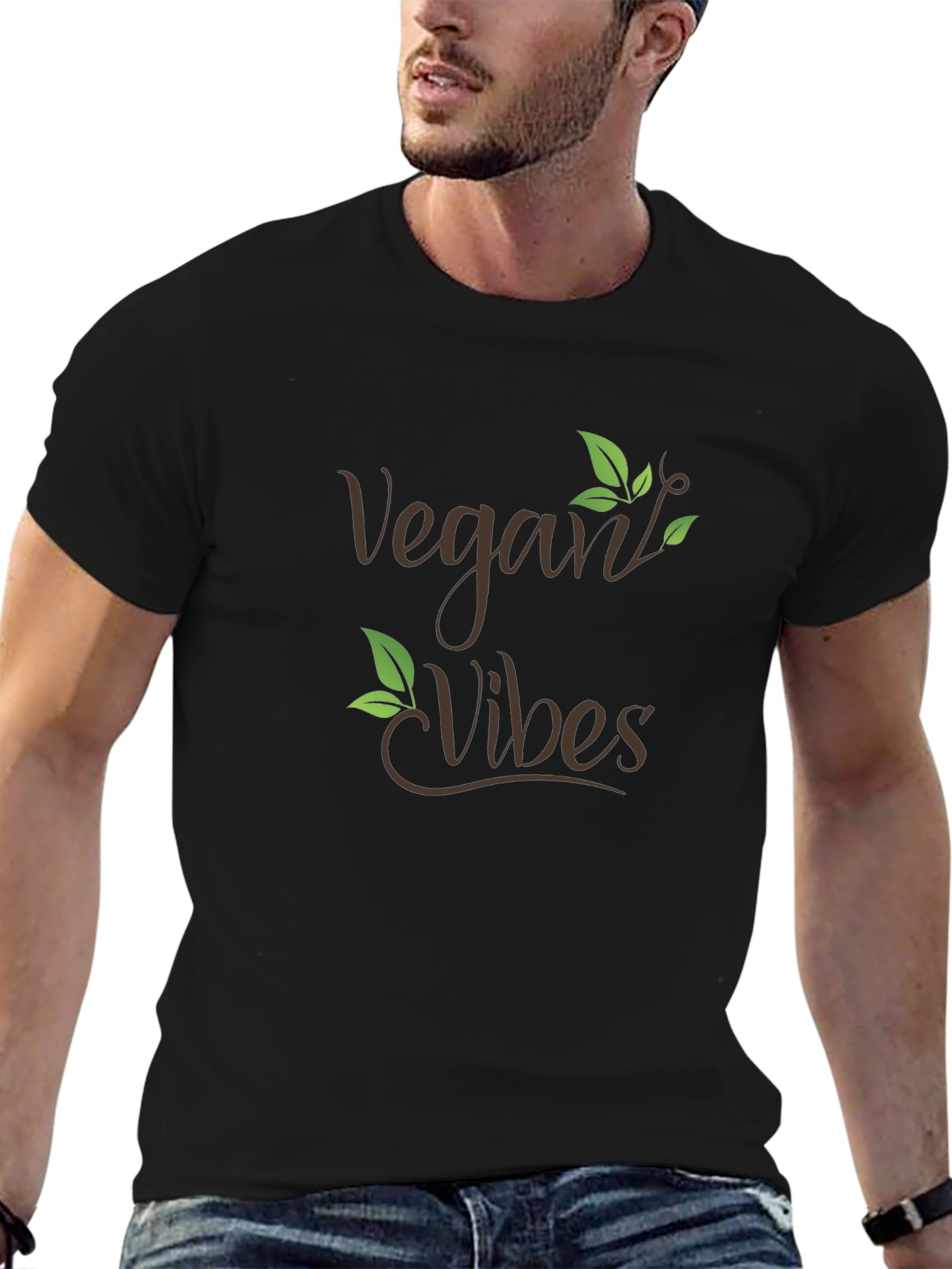 Vegan Vibes Graphic Tee - Unisex Comfort Fit