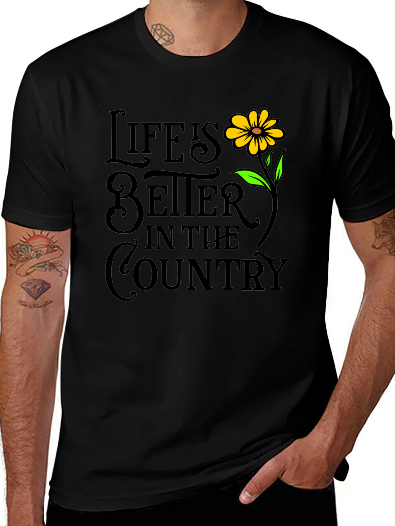 Life is Better in The Country T-Shirt