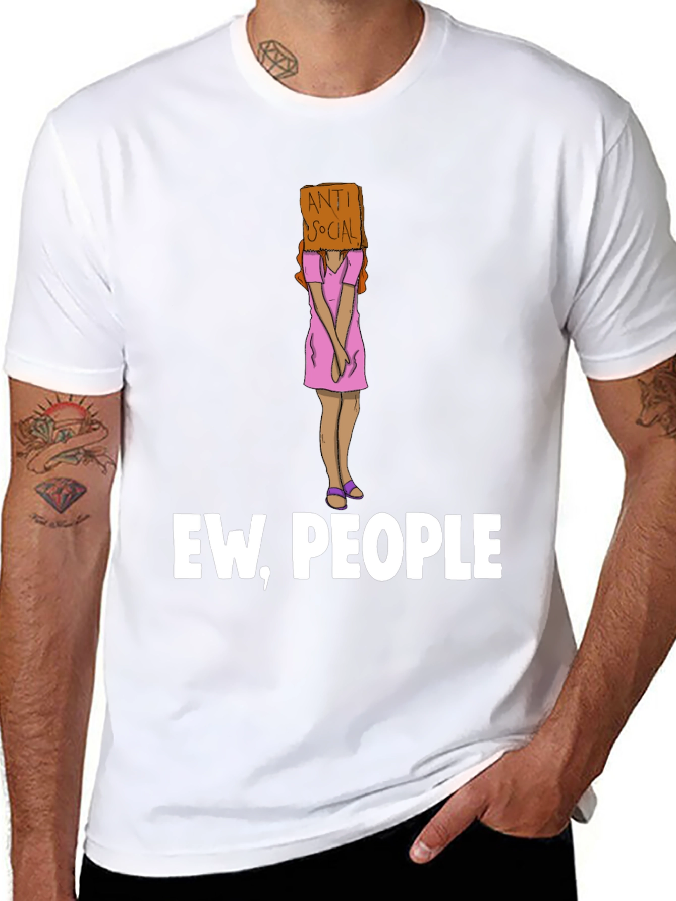 Anti-Social Statement T-Shirt