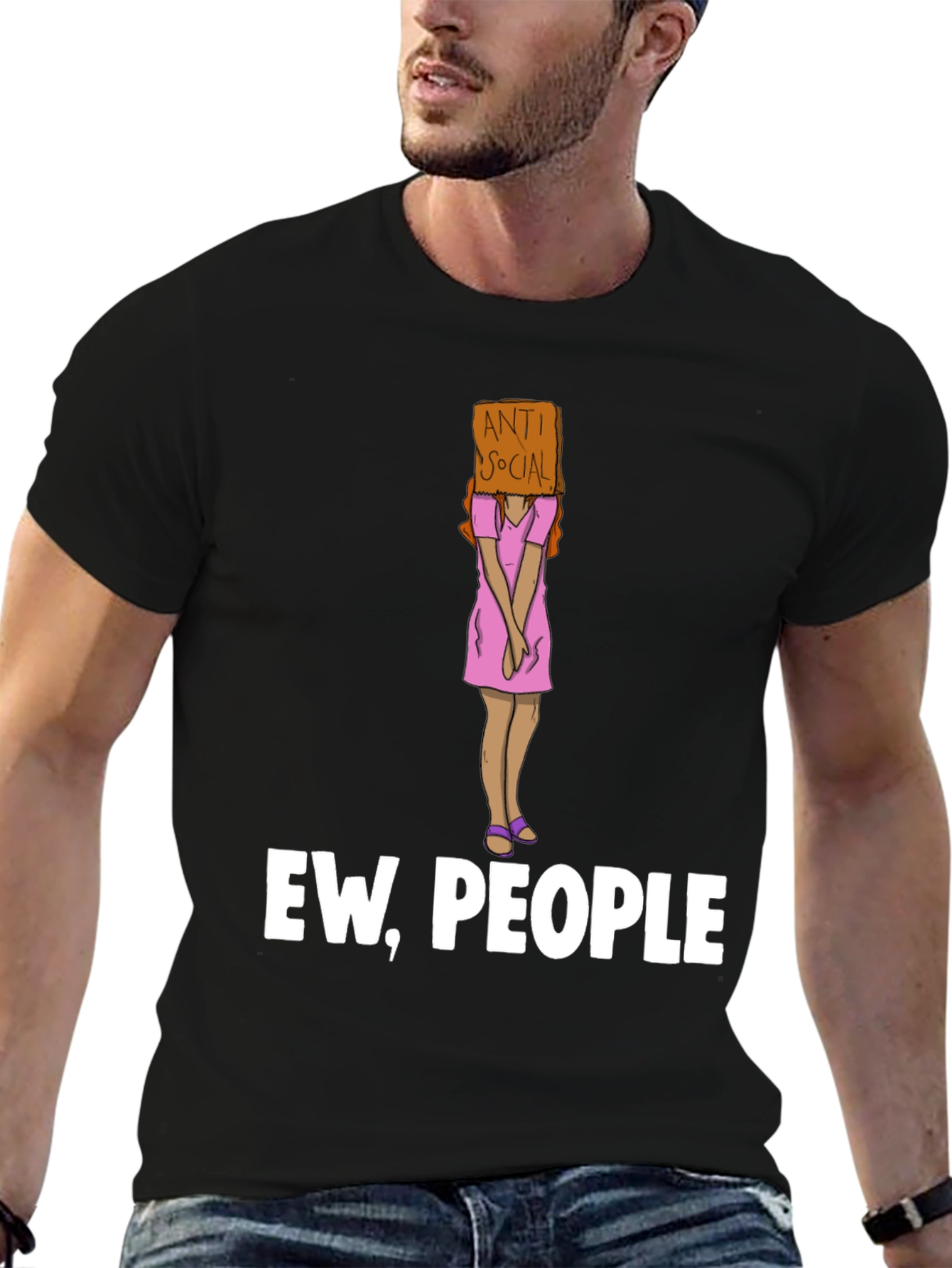 Anti-Social Statement T-Shirt
