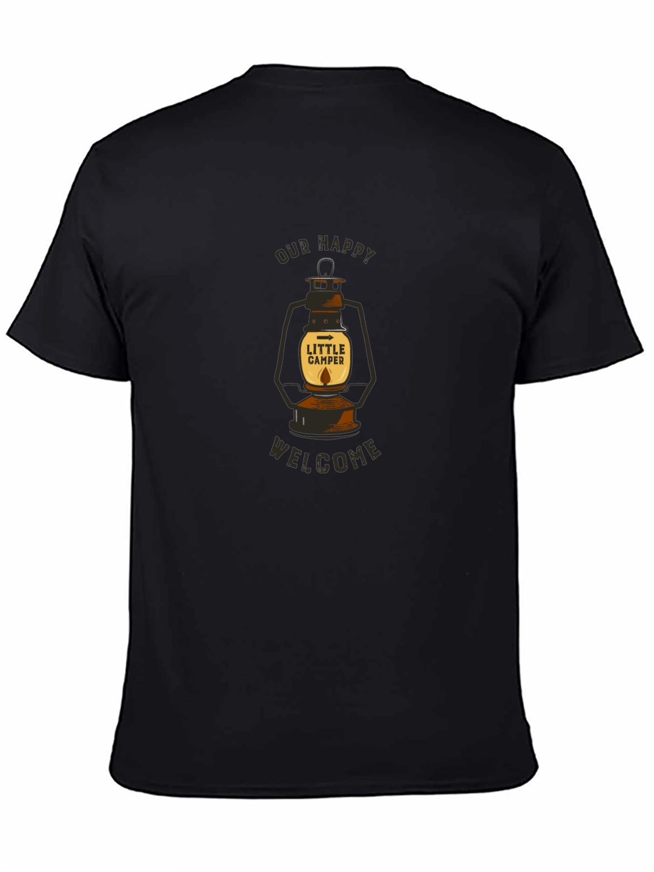 Happy Camper Lantern Graphic Tee