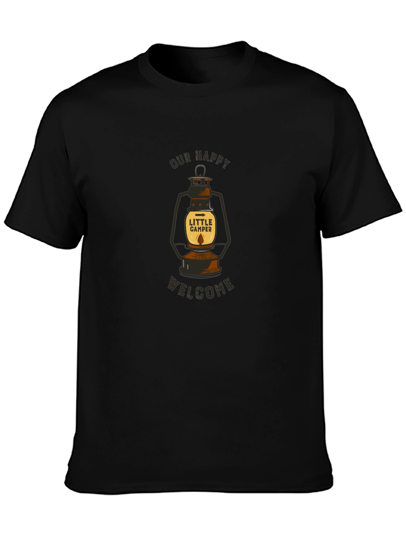 Happy Camper Lantern Graphic Tee