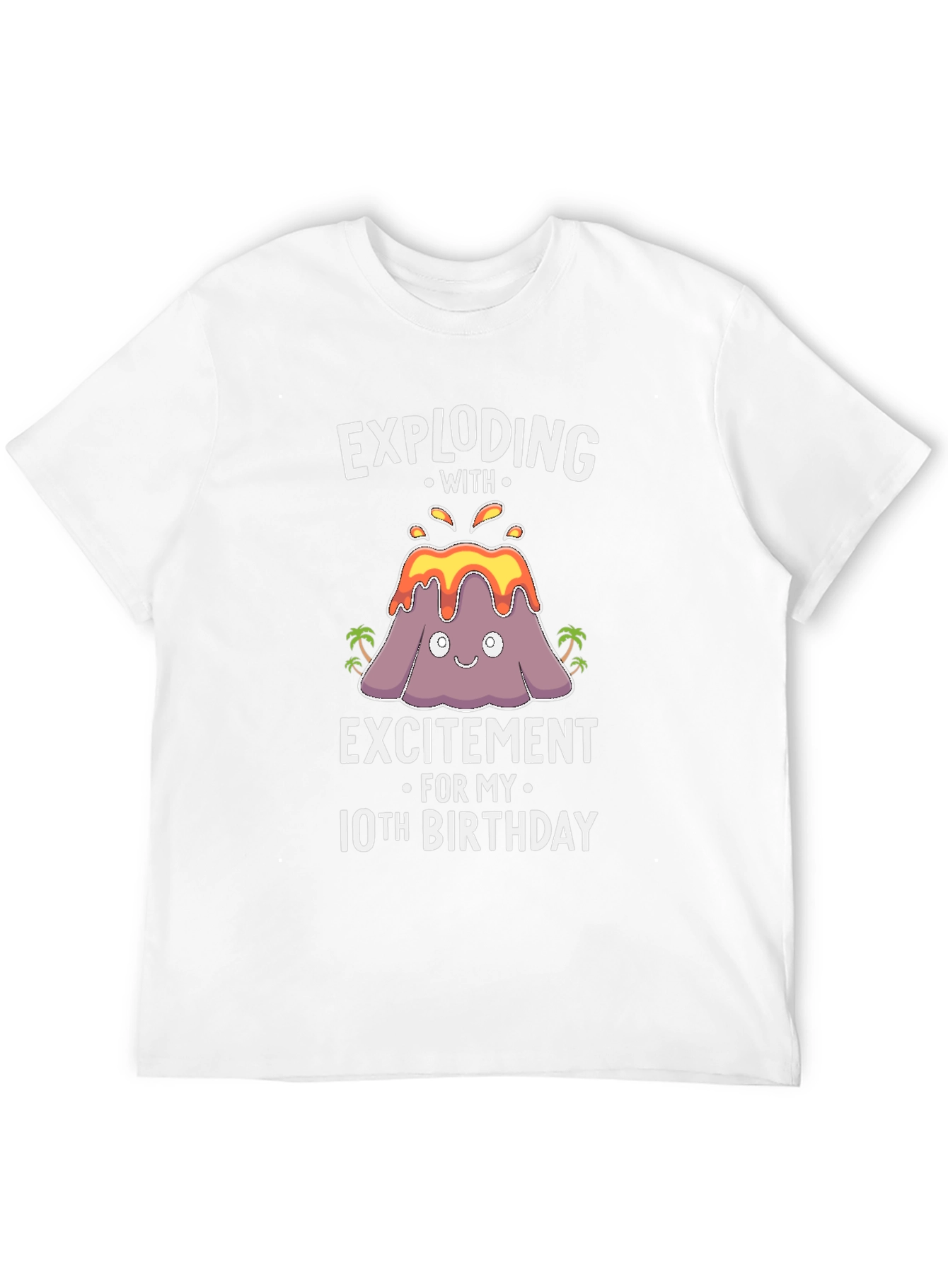 Exploding with Excitement 10th Birthday T-Shirt