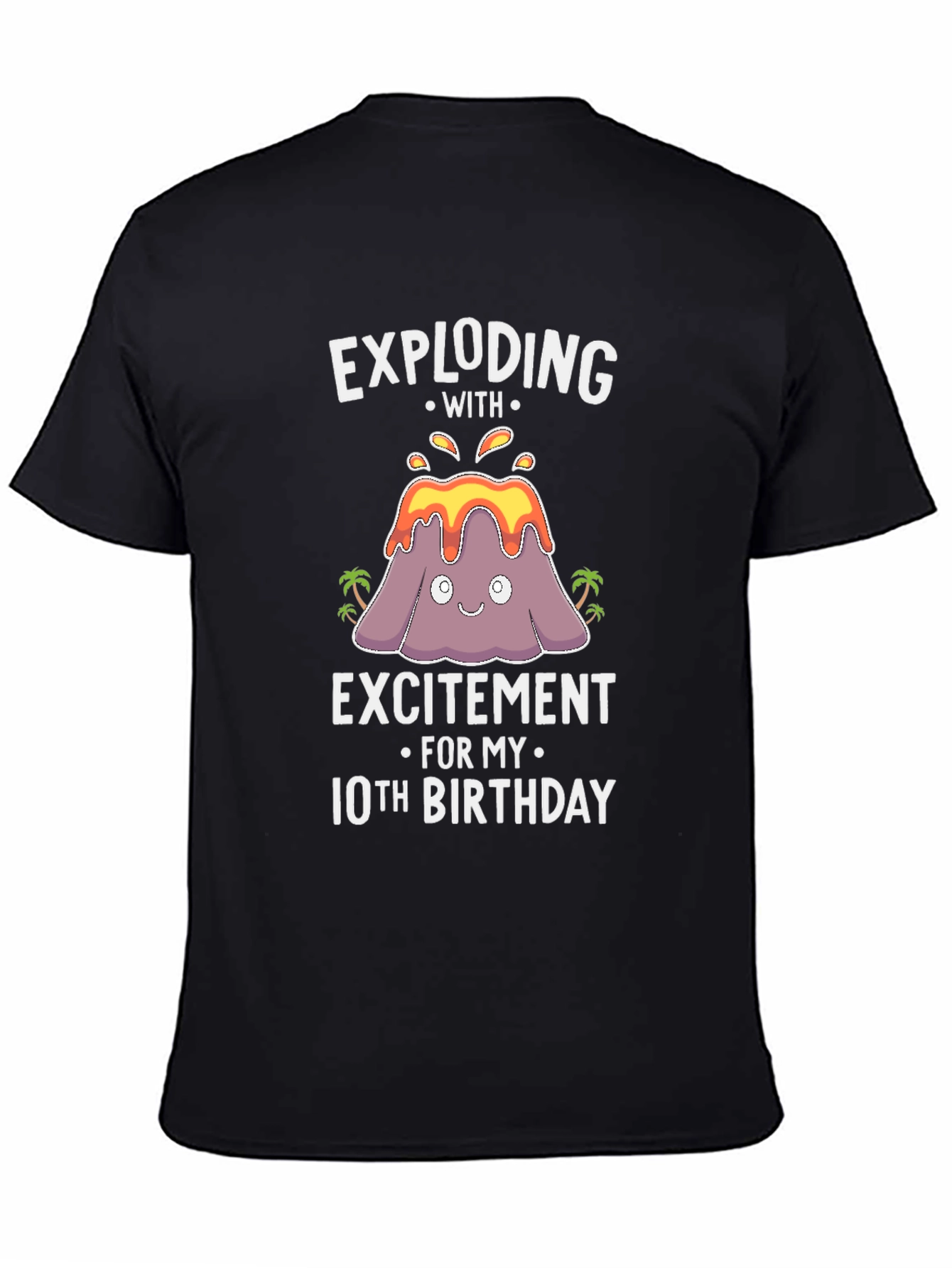 Exploding with Excitement 10th Birthday T-Shirt