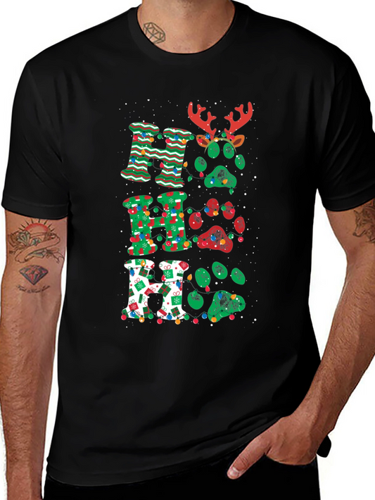 Festive Ho Ho Ho Christmas T-Shirt