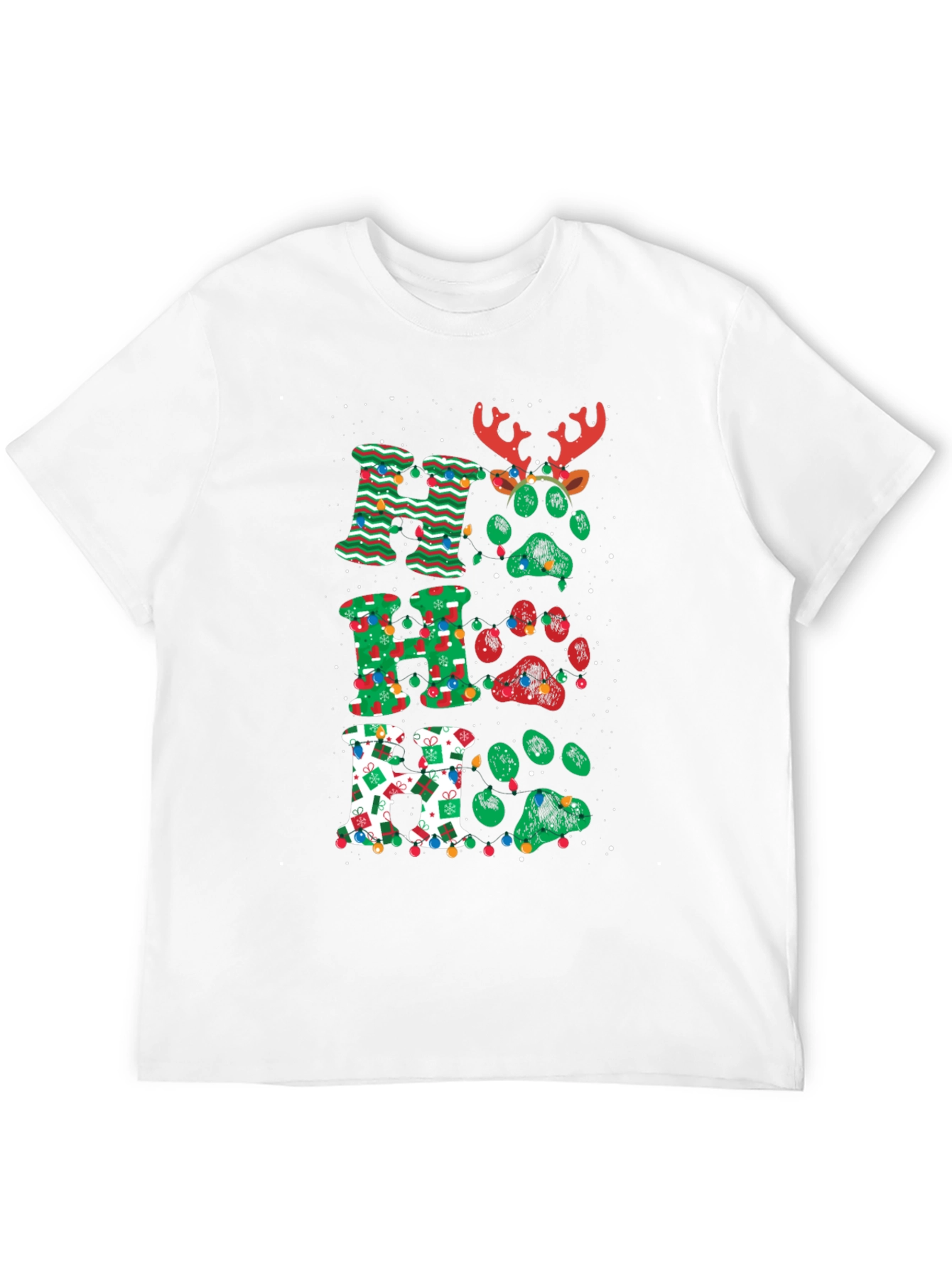 Festive Ho Ho Ho Christmas T-Shirt