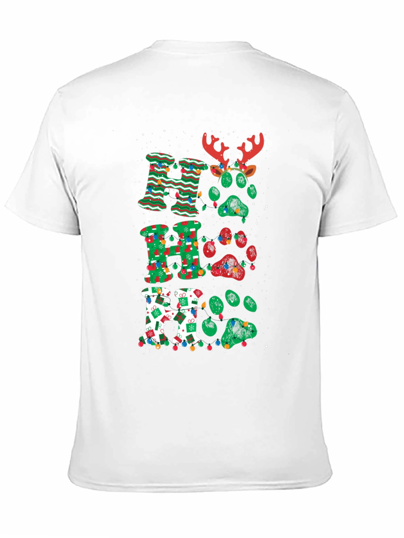 Festive Ho Ho Ho Christmas T-Shirt