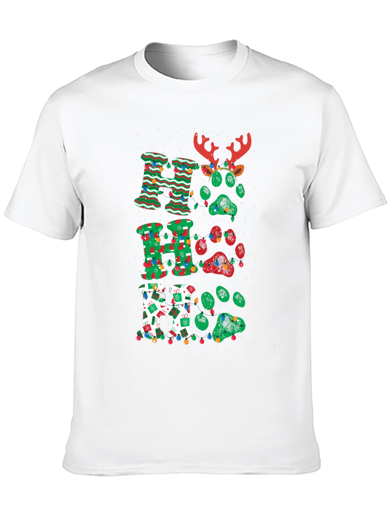Festive Ho Ho Ho Christmas T-Shirt