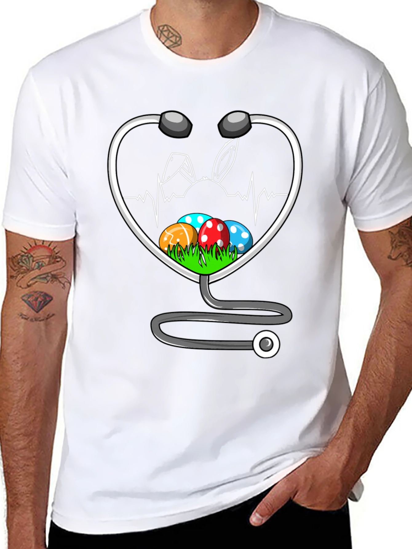 Easter Doctor Stethoscope T-Shirt