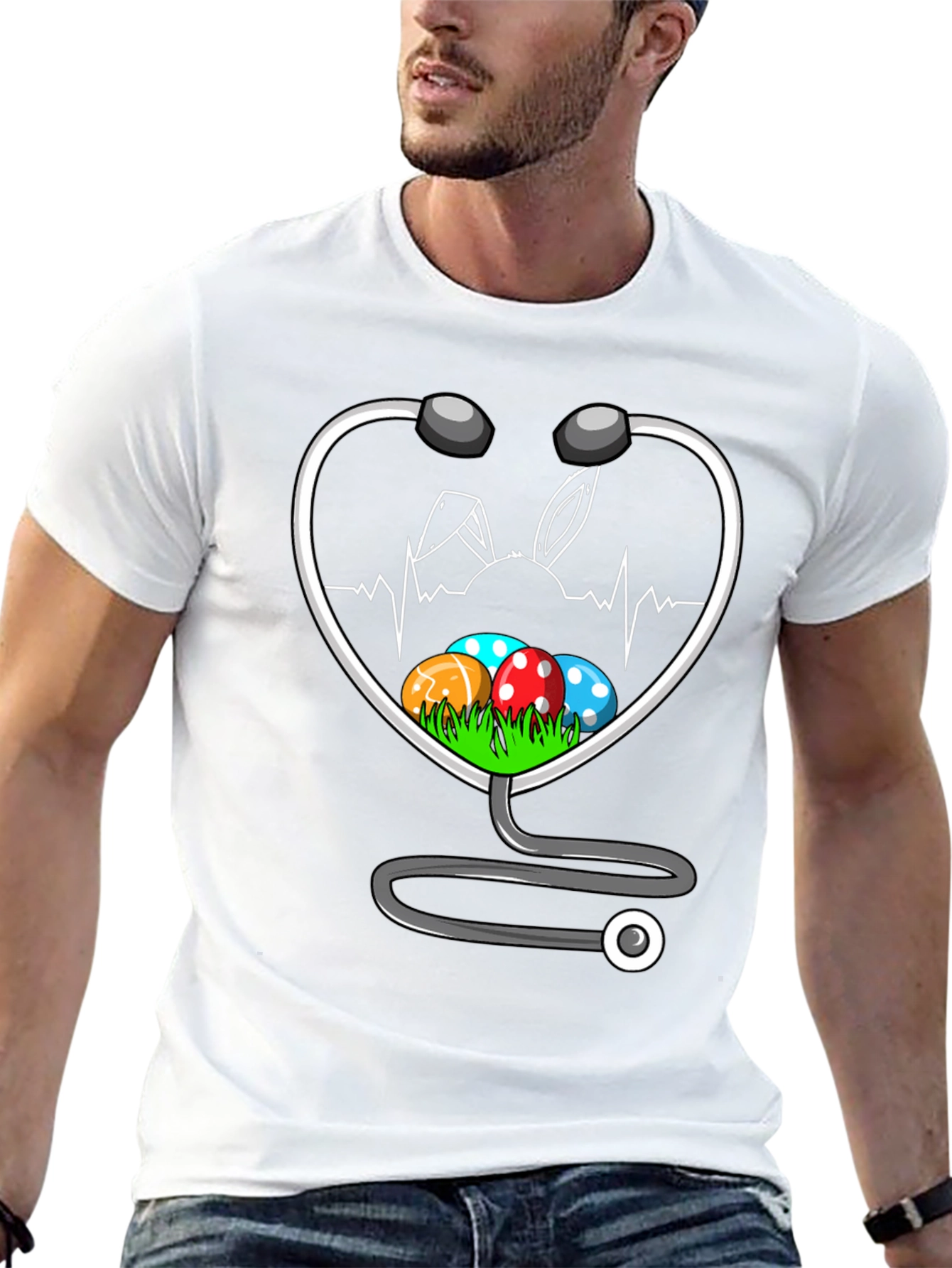 Easter Doctor Stethoscope T-Shirt