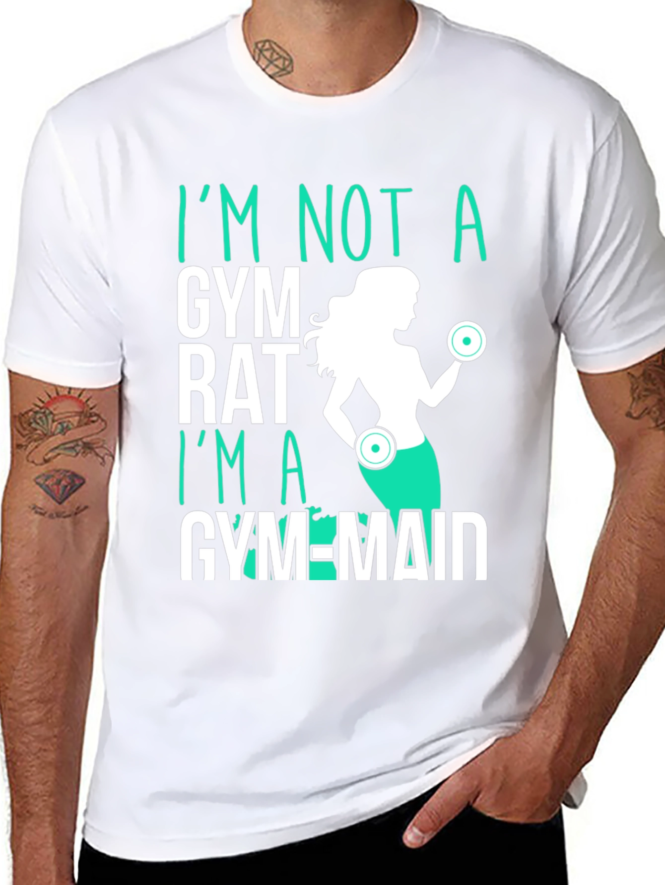 Gym-Maid Graphic T-Shirt