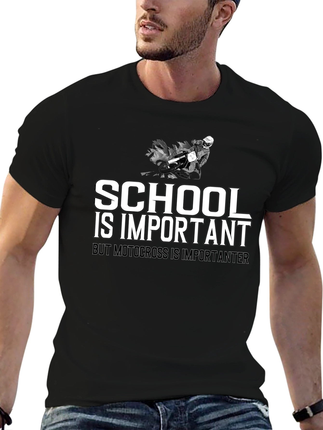 Motocross Is Importanter Graphic Tee