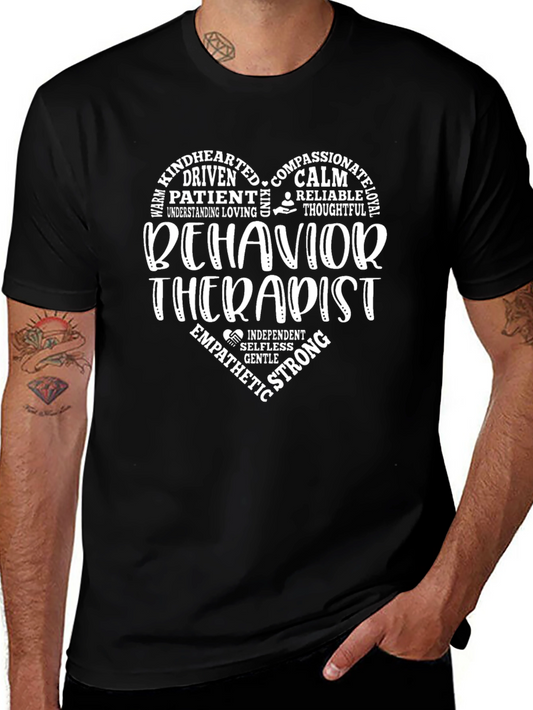 Behavior Therapist Heart T-Shirt