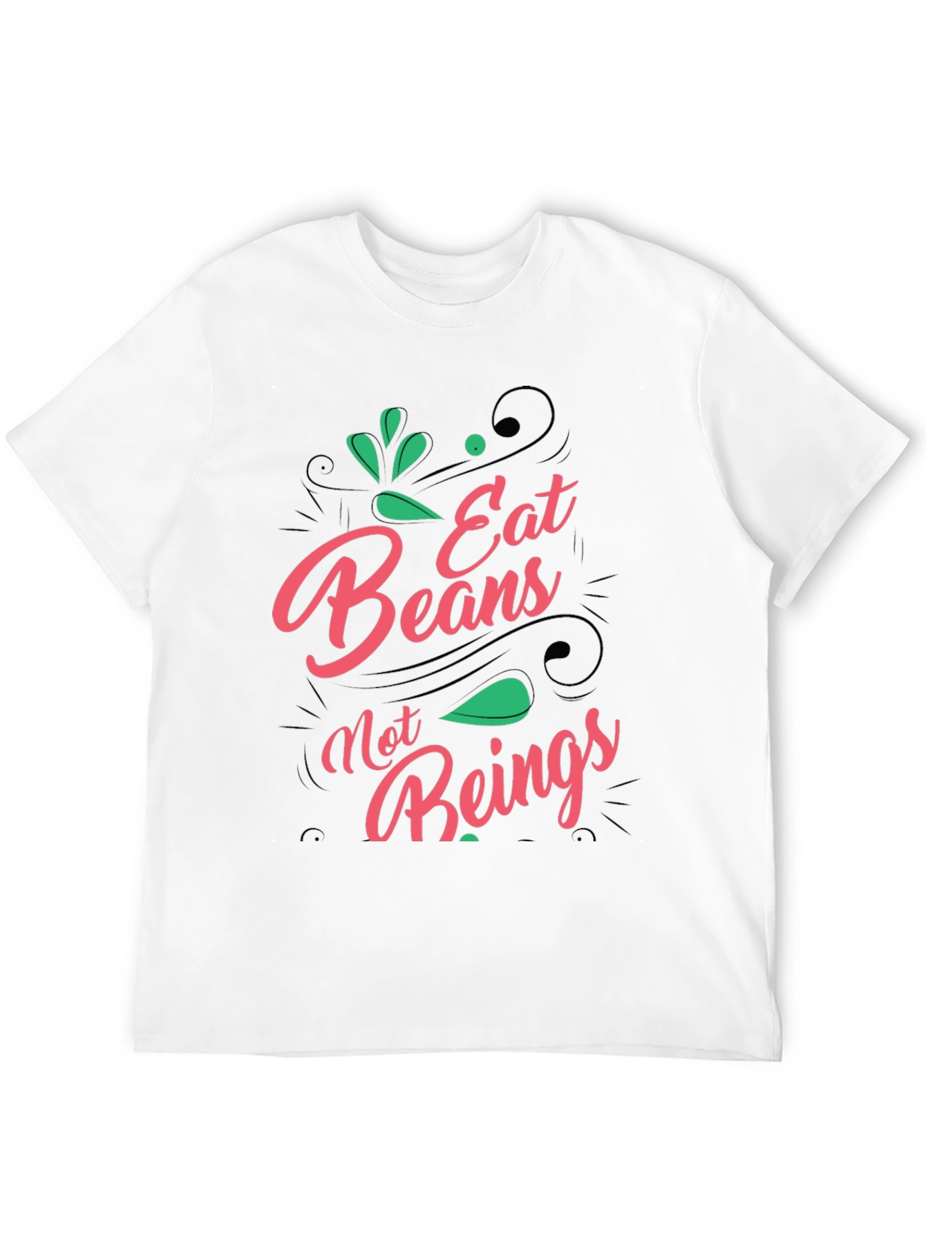 Eat Beans Not Beings Graphic Tee