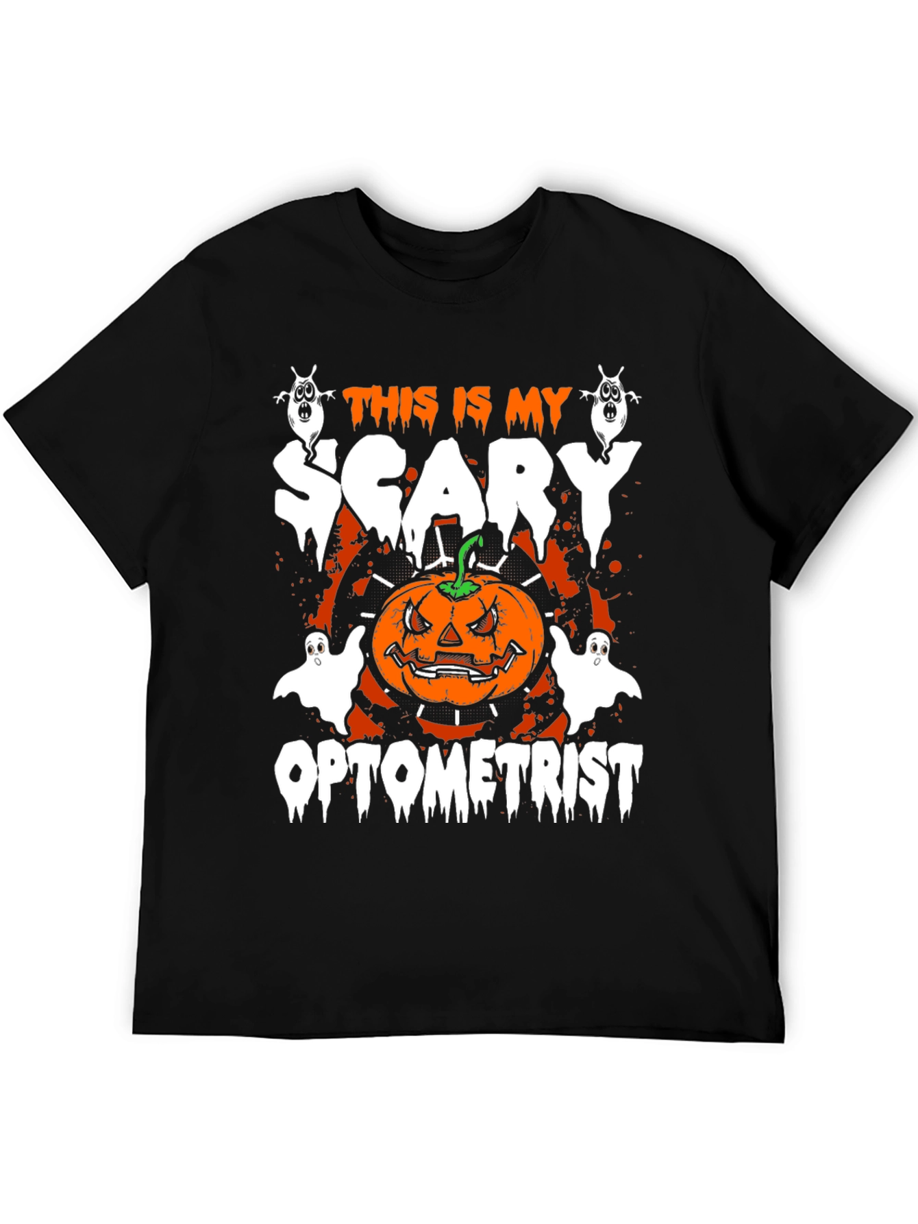 Scary Optometrist Halloween T-Shirt