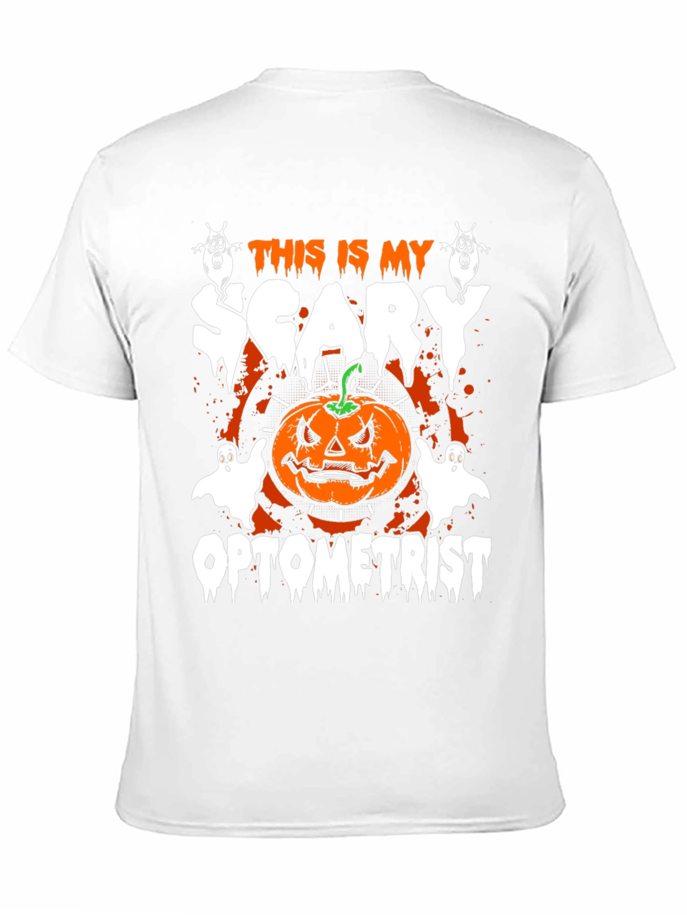 Scary Optometrist Halloween T-Shirt