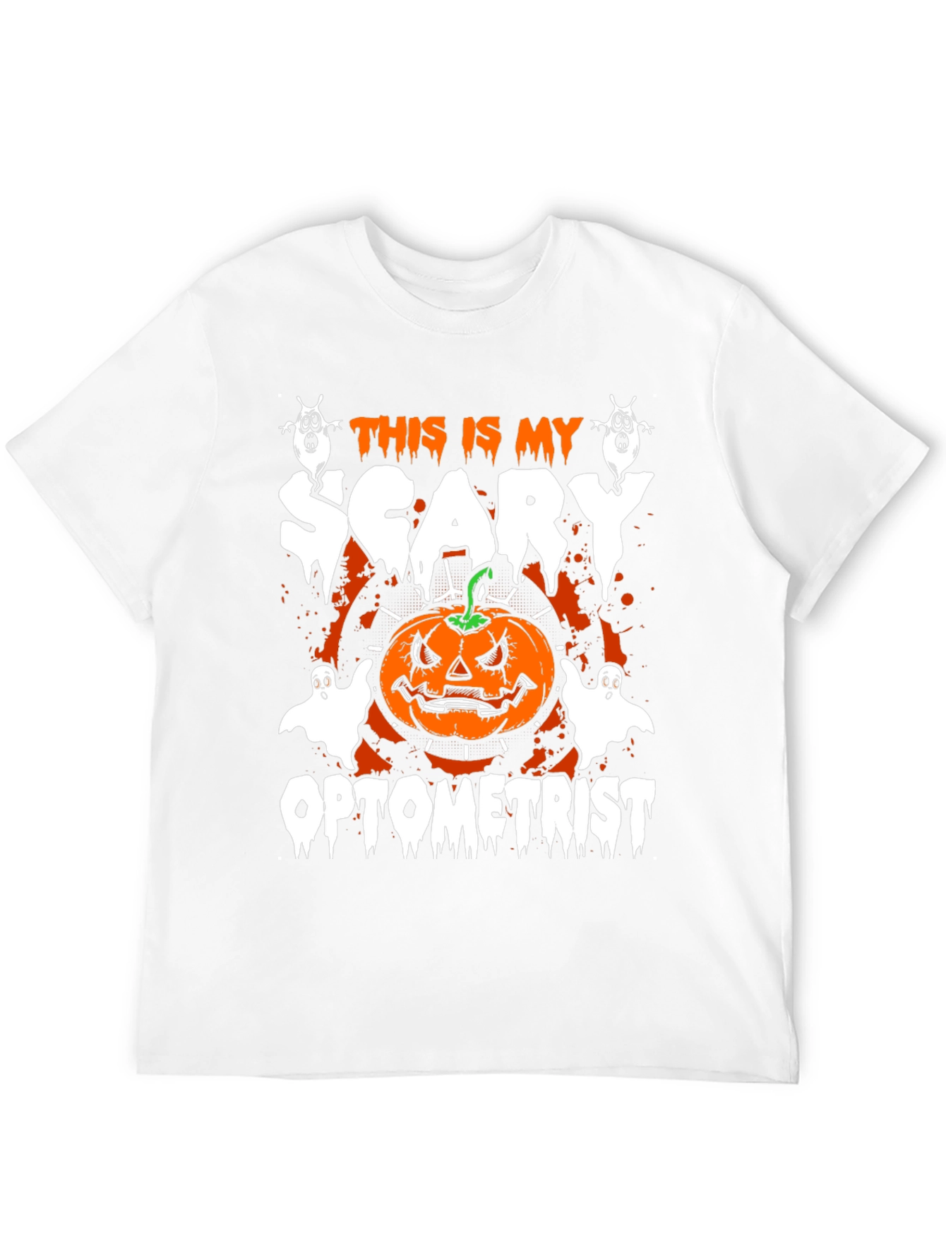 Scary Optometrist Halloween T-Shirt
