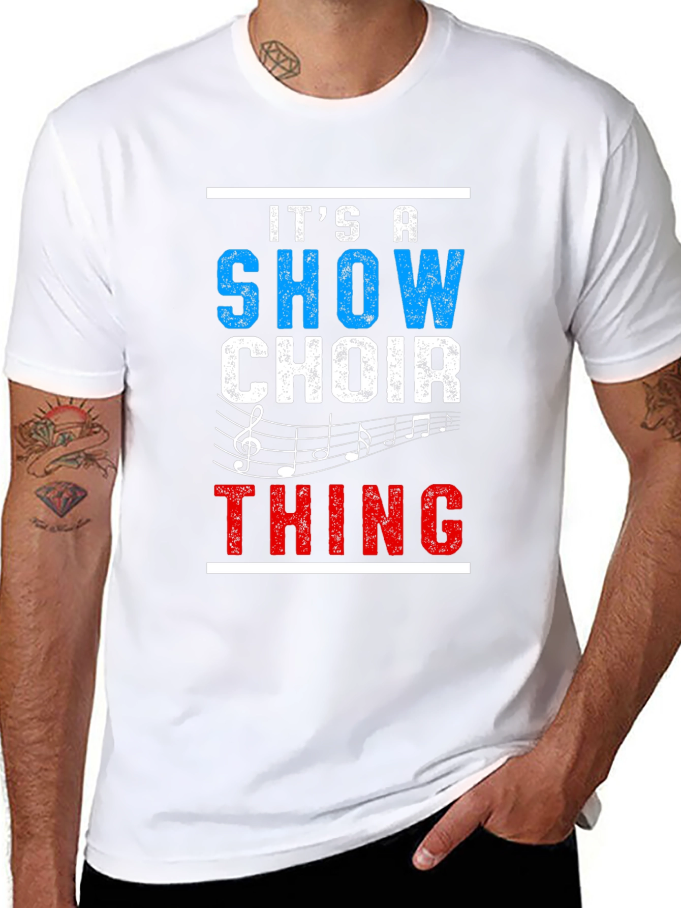 Show Choir Thing Black T-Shirt