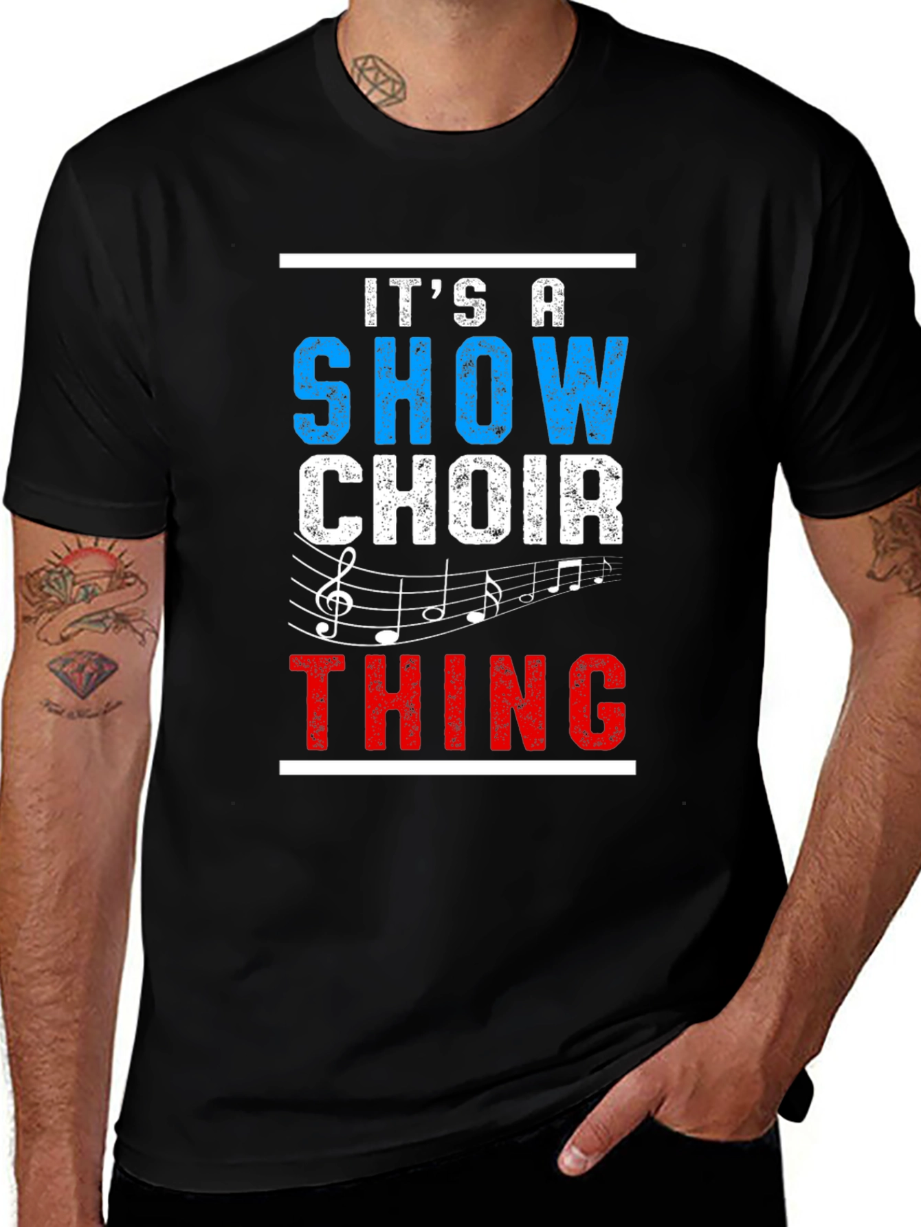 Show Choir Thing Black T-Shirt