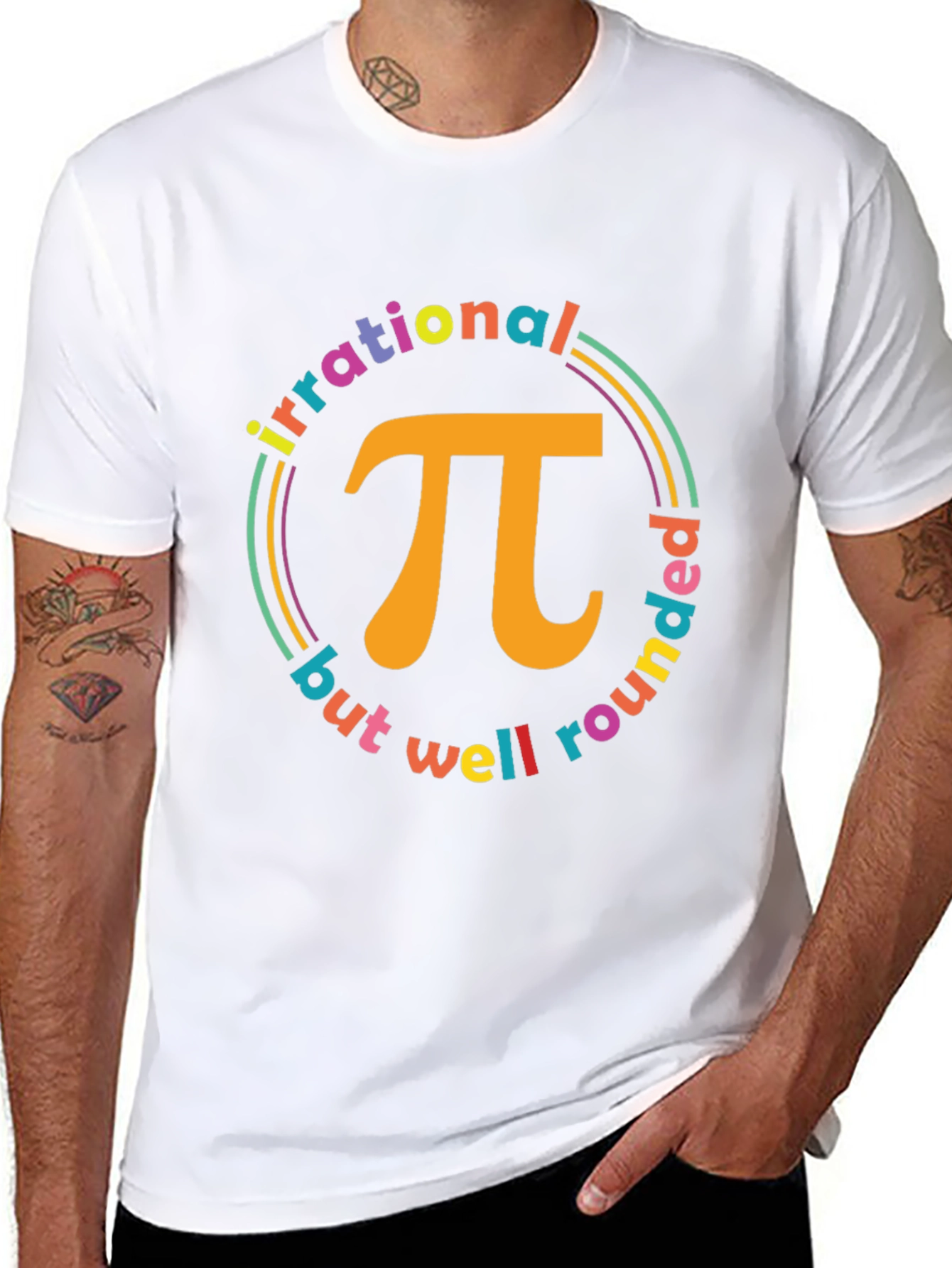 Irrational But Well Rounded Math T-Shirt