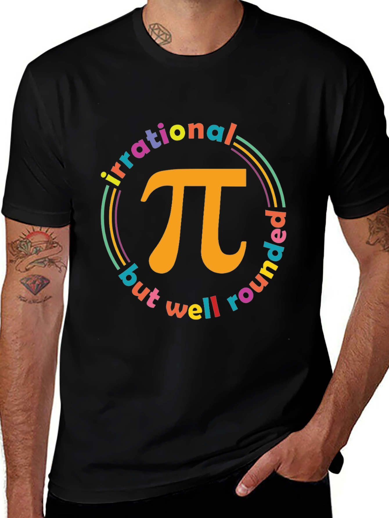 Irrational But Well Rounded Math T-Shirt