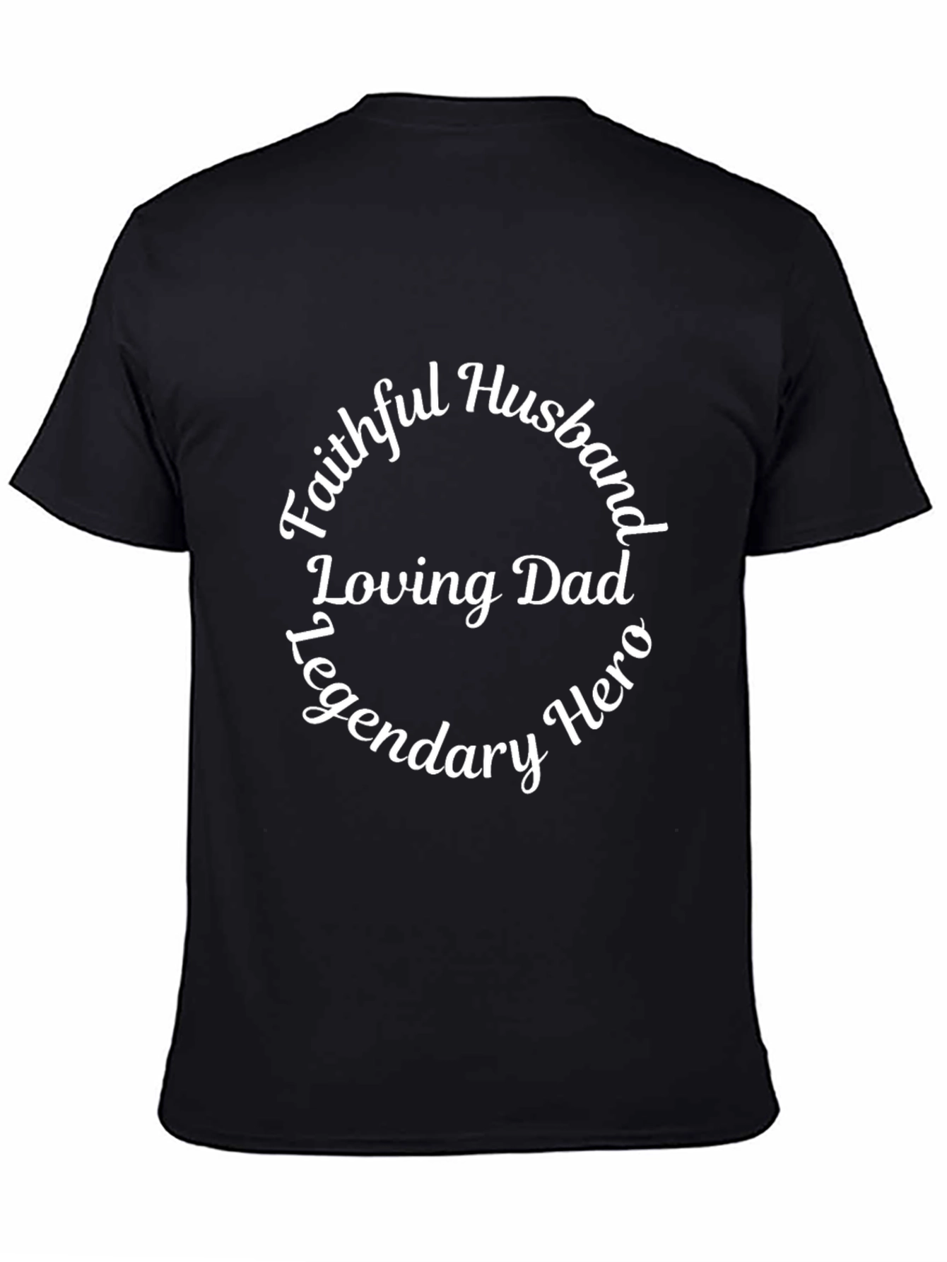 Faithful Husband Loving Dad T-Shirt