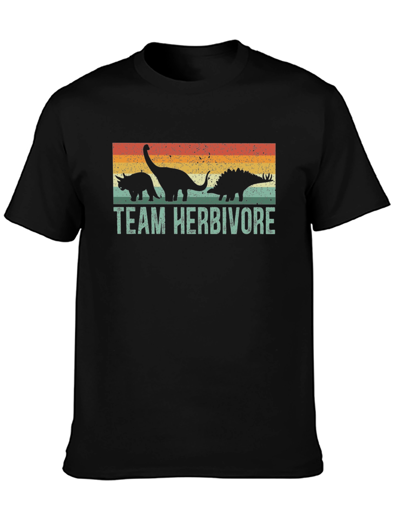 Team Herbivore Dinosaur Graphic T-Shirt